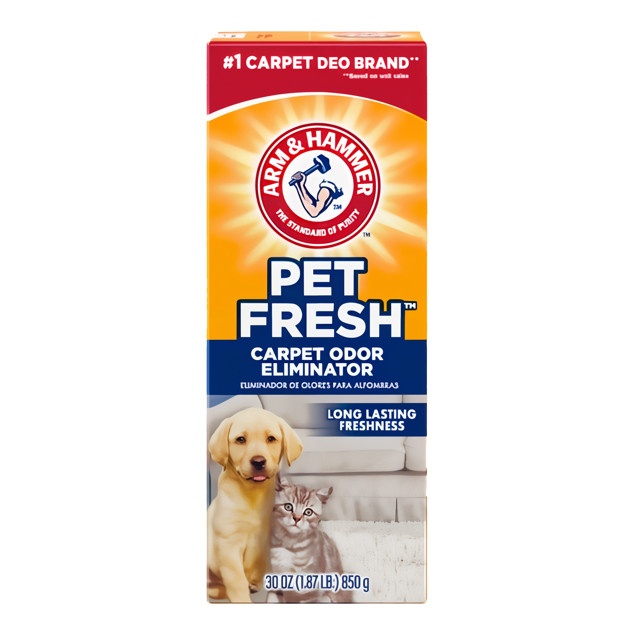 Arm & Hammer Pet Fresh Odor Eliminating Deodorizing Carpet Powder