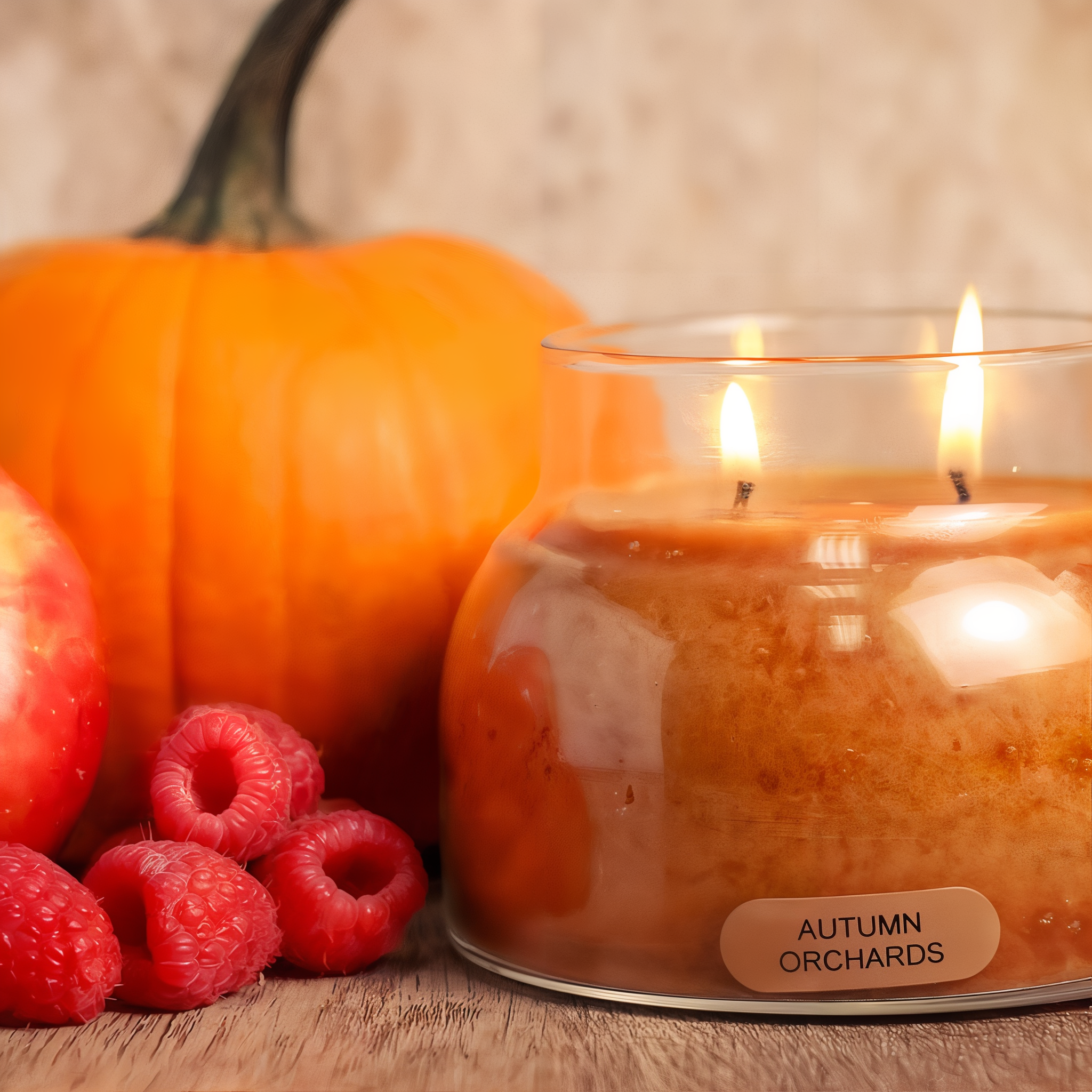 Art Wall A Cheerful Giver Autumn Orchards Mama Jar Candle