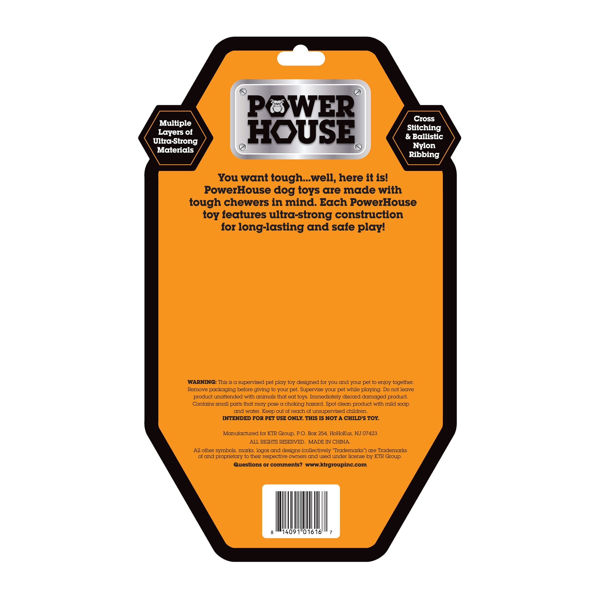 Power House large assortment package back