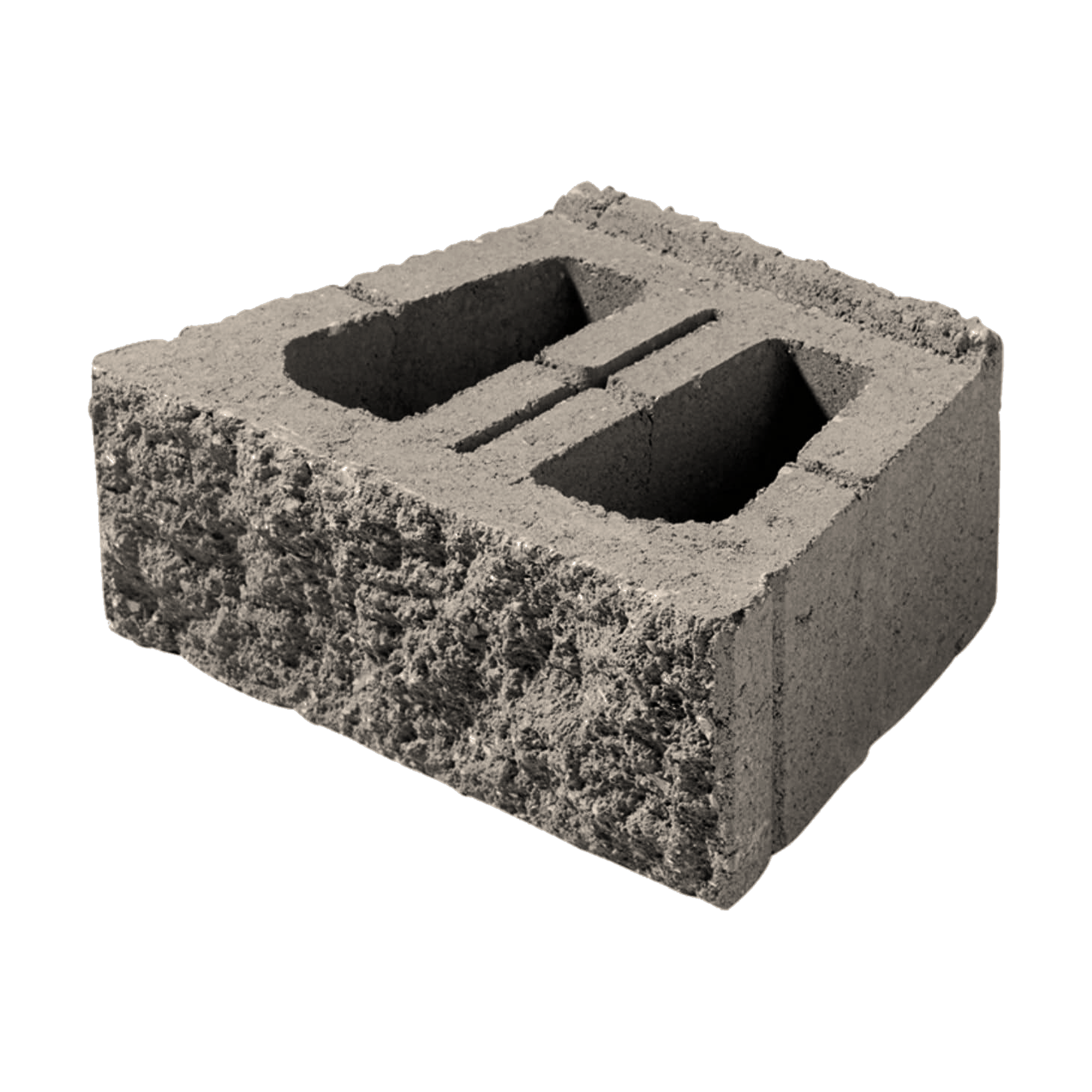 Belgard Terrace Wall Block split-stone retaining wall block in Dakota Blend, sold by the square foot