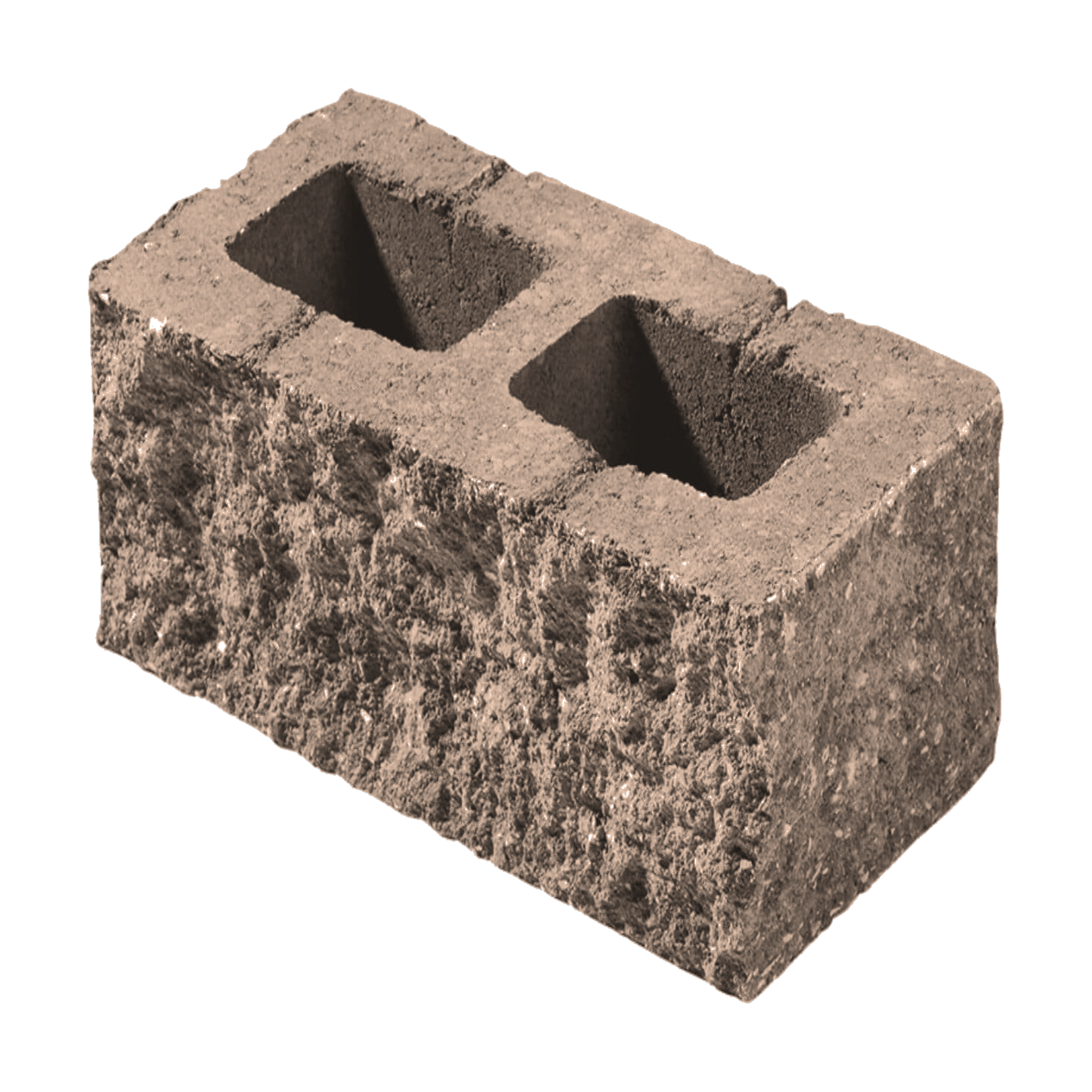Belgard Terrace Wall Corner split-stone retaining wall block in Harvest Blend, sold by the square foot