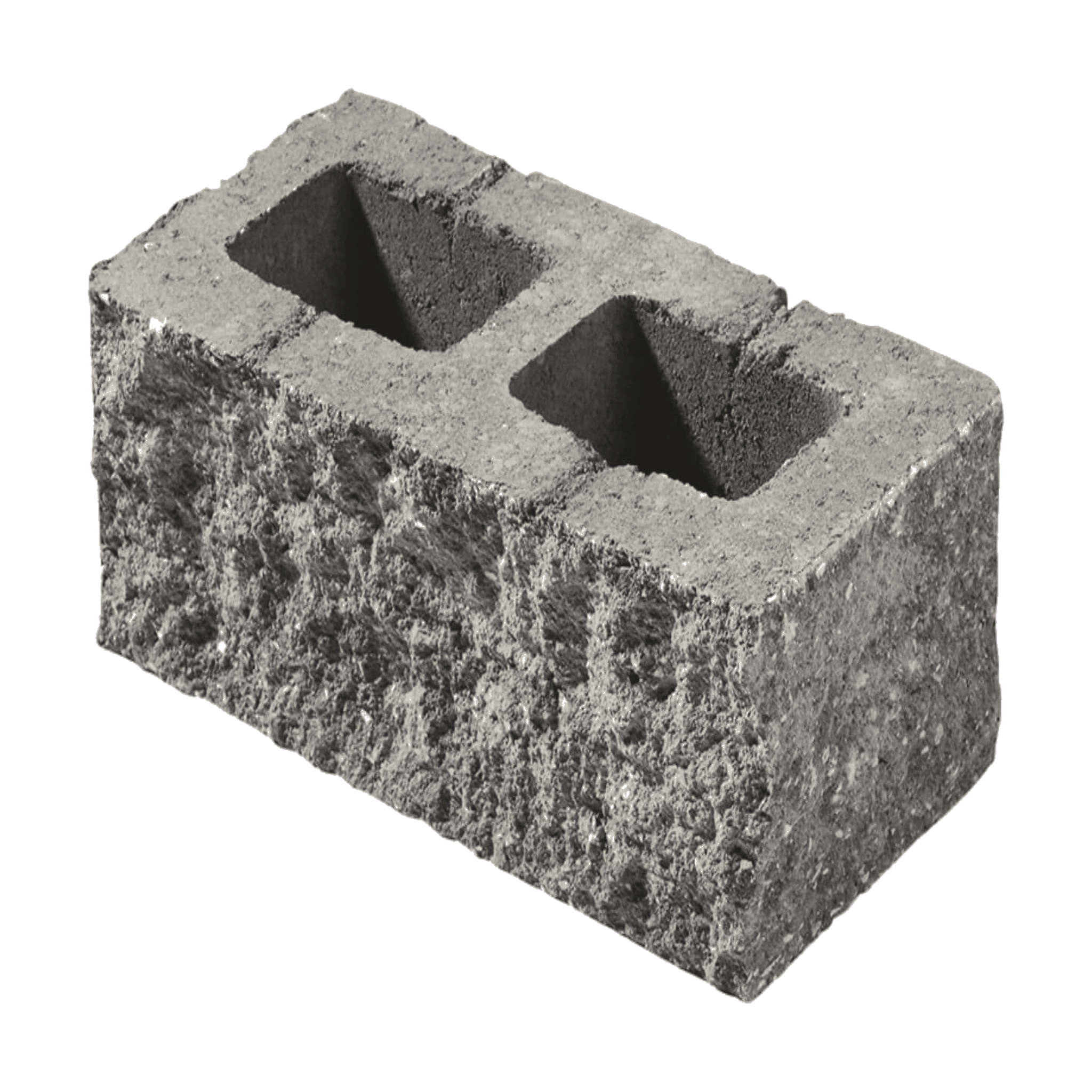 Belgard Terrace Wall Corner split-stone retaining wall block in Pewter Blend, sold by the square foot