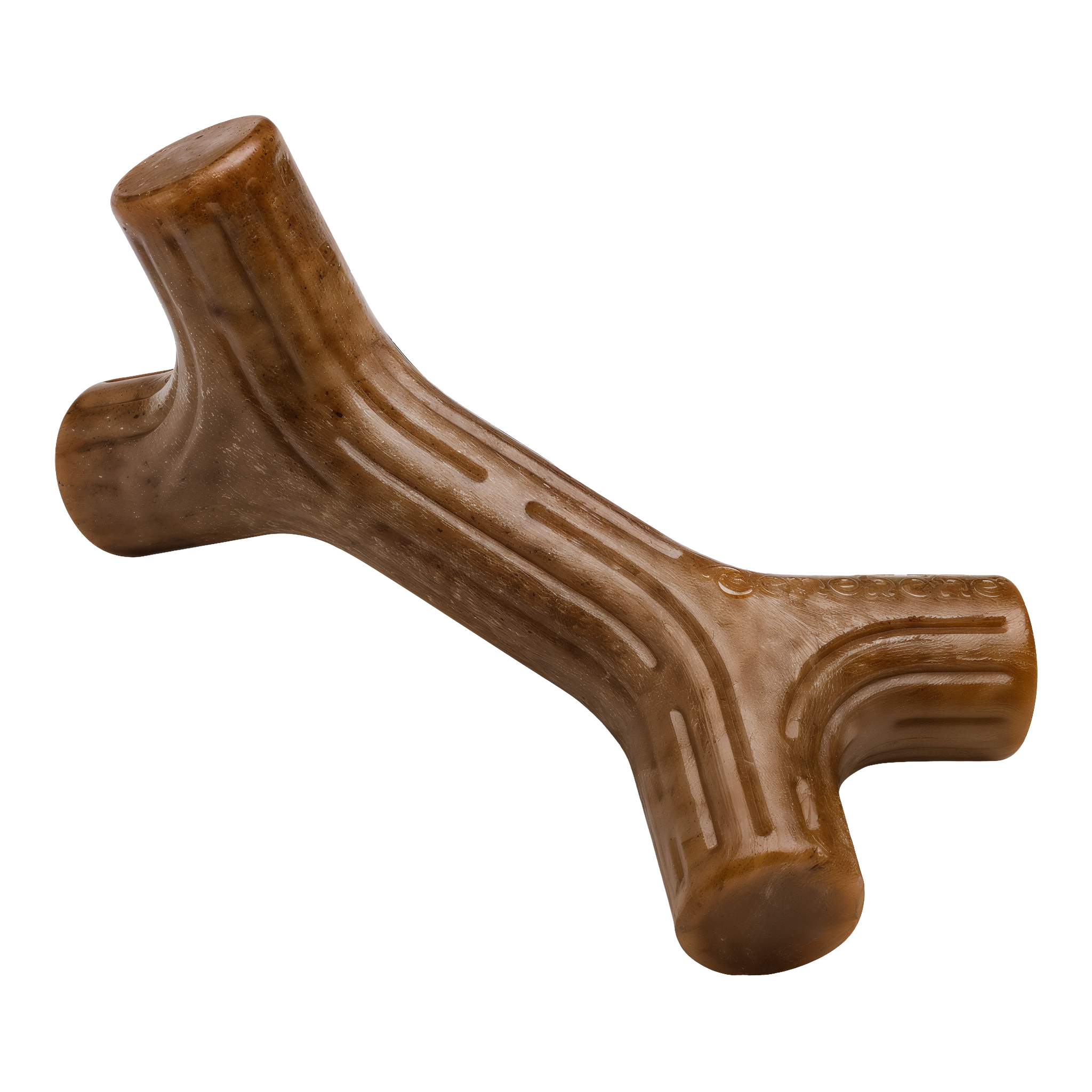 Benebone Bacon Stick durable dog chew toy, small