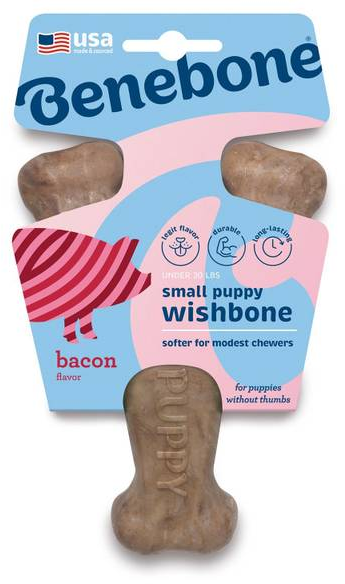 Benebone Puppy Wishbone Bacon