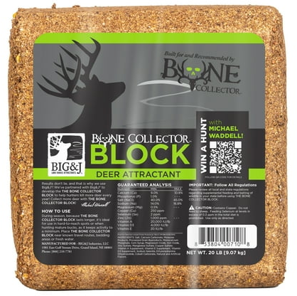 Big & J Bone Collector Deer Attractant Block