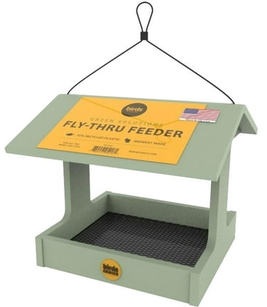 Birds Choice Eco-Friendly Hopper Bird Feeder with Removable Roof