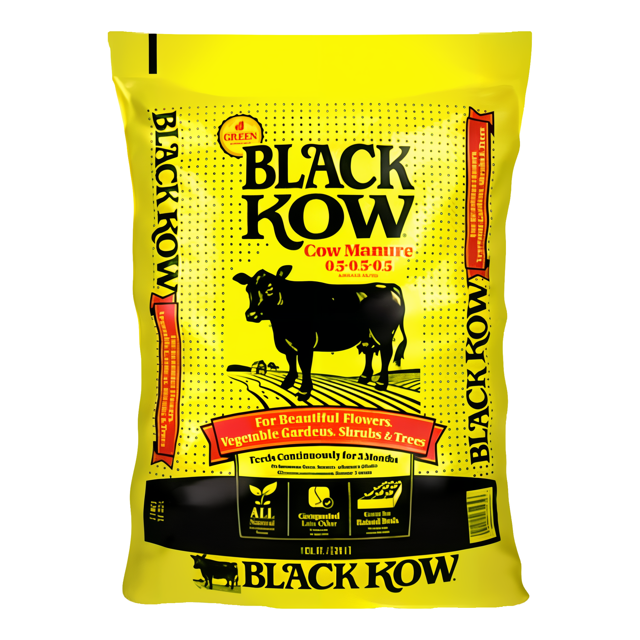 Black Kow All-Natural Cow Manure Plant Fertilizer