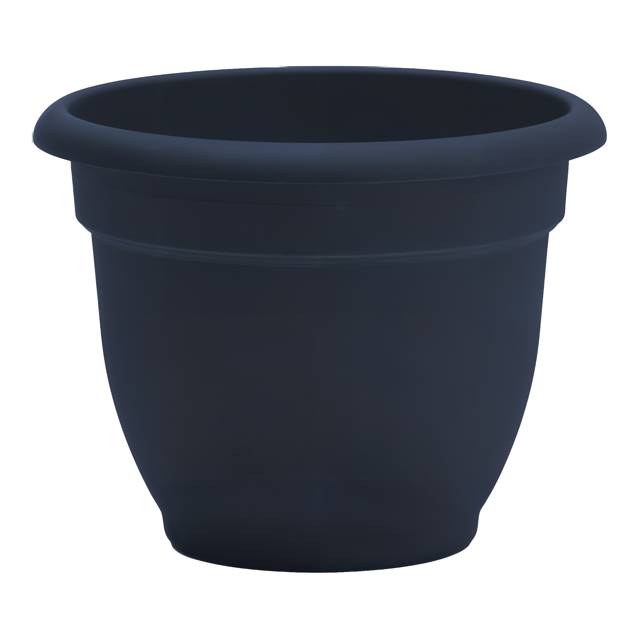 Navy Ariana Planter, medium size.