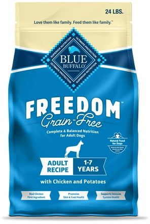 Blue Buffalo Freedom Grain-Free Natural Adult Dry Dog Food Chicken & Potatoes