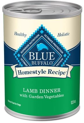 Blue Buffalo Homestyle Recipe Natural Adult Wet Dog Food with Lamb Flavor