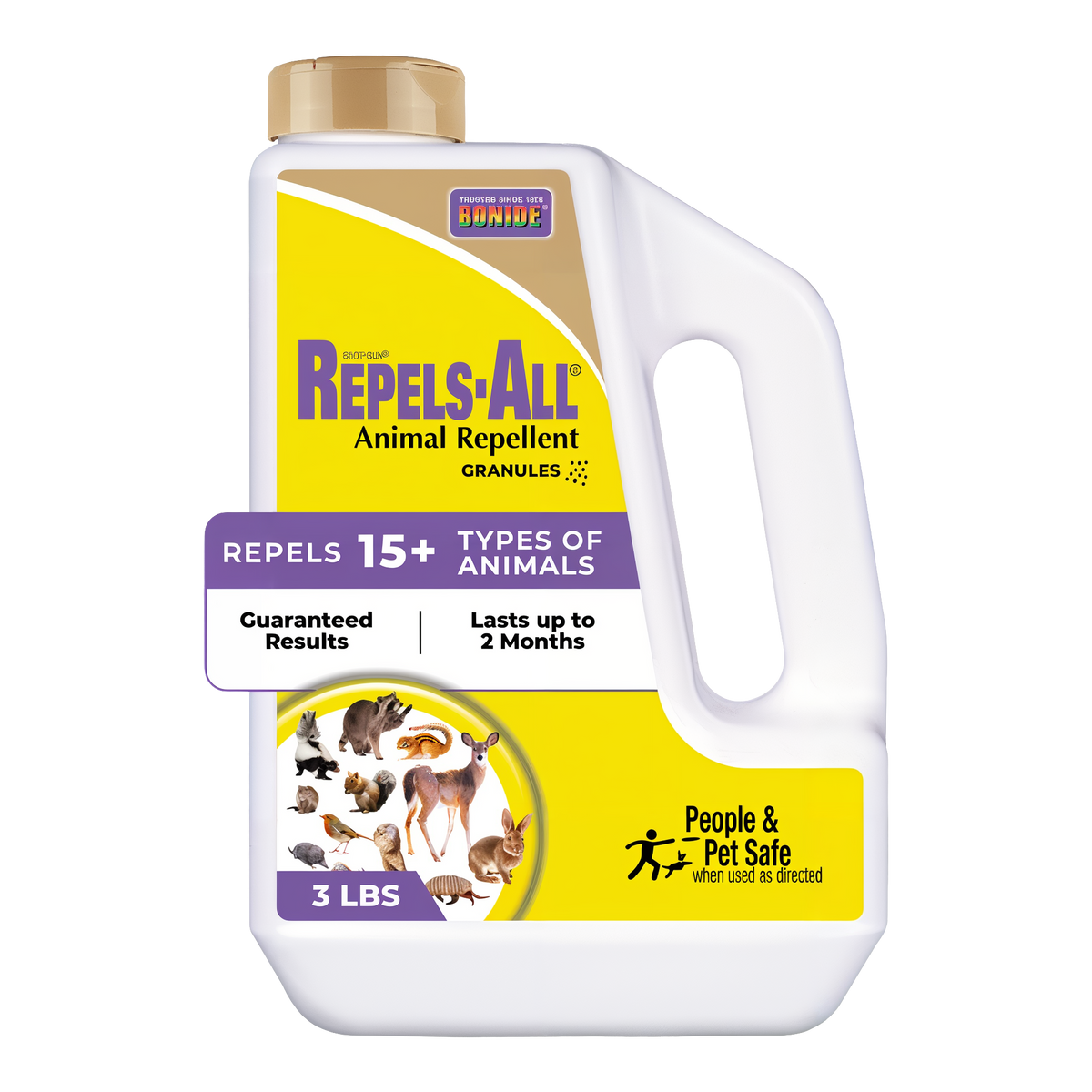 Bonide Repels-All Animal Repellent Granules 3 lb -- product image