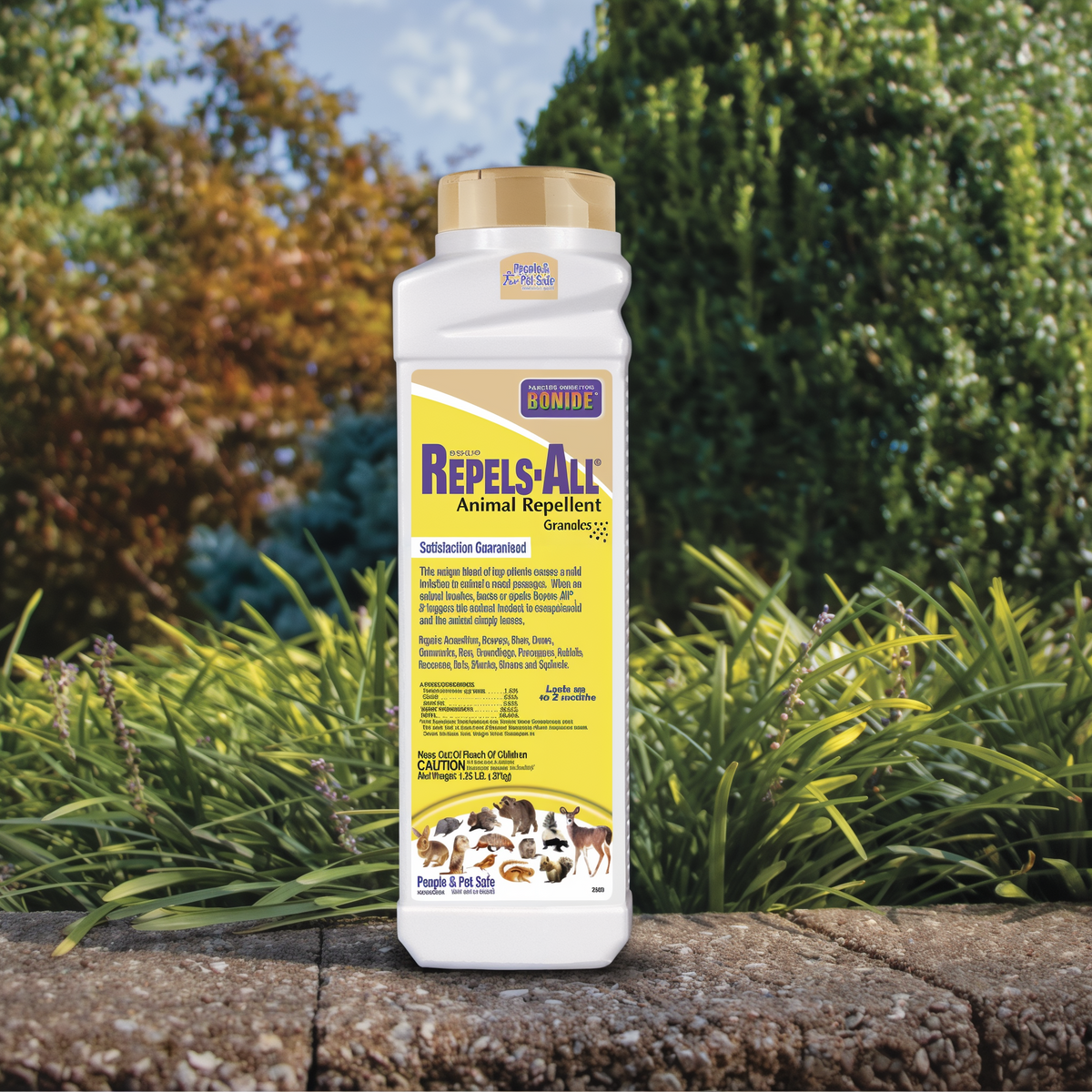 Bonide Repels-All Animal Repellent Granules 3 lb -- lifestyle
