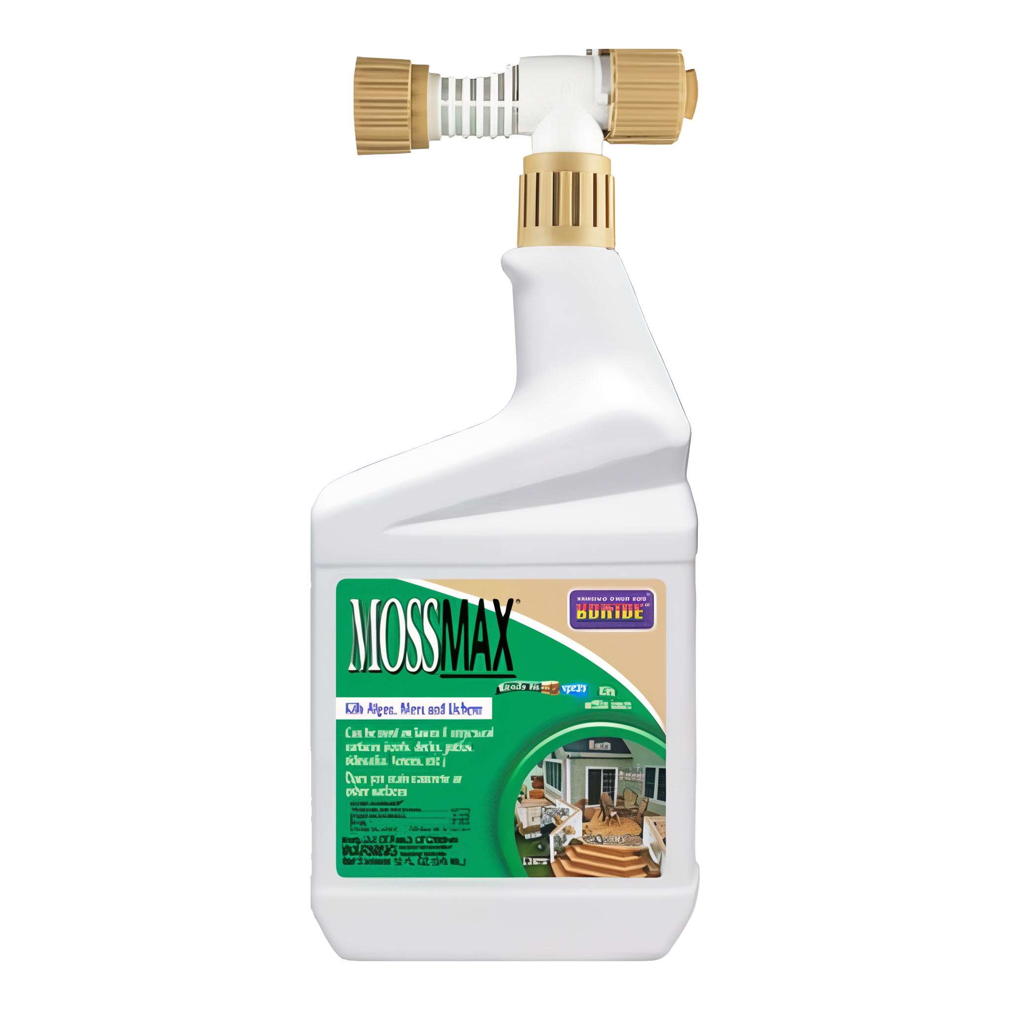 Bonide MossMax Ready To Spray Hose End Algae Moss & Lichen Control
