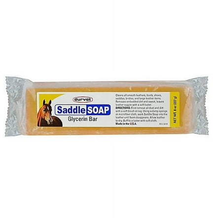 Saddle Soap Glycerin Bar for Leather
