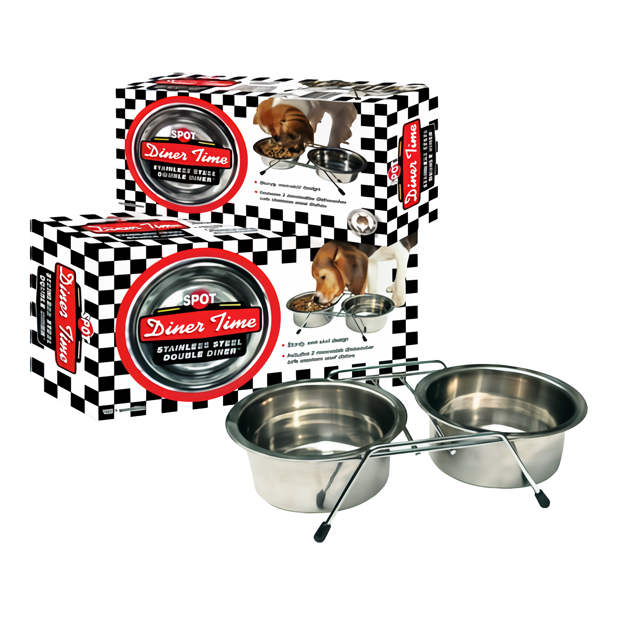 Stainless Steel Double Diner