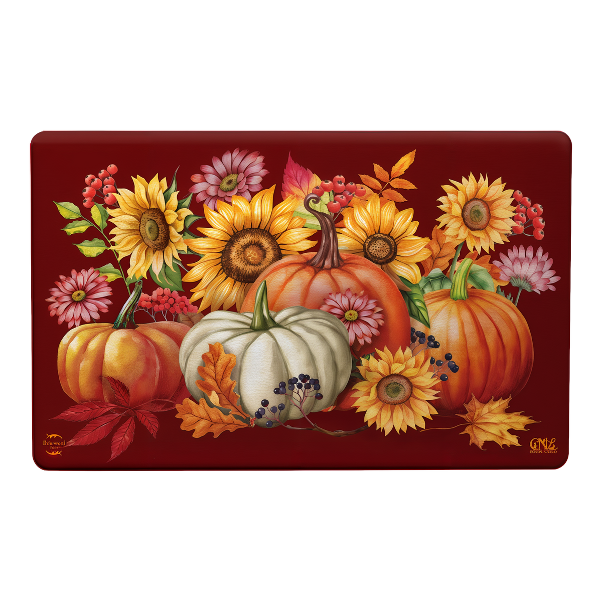 Briarwood Lane Fall Beauty Comfort Mat -- 18" x 30" indoor cushioned mat