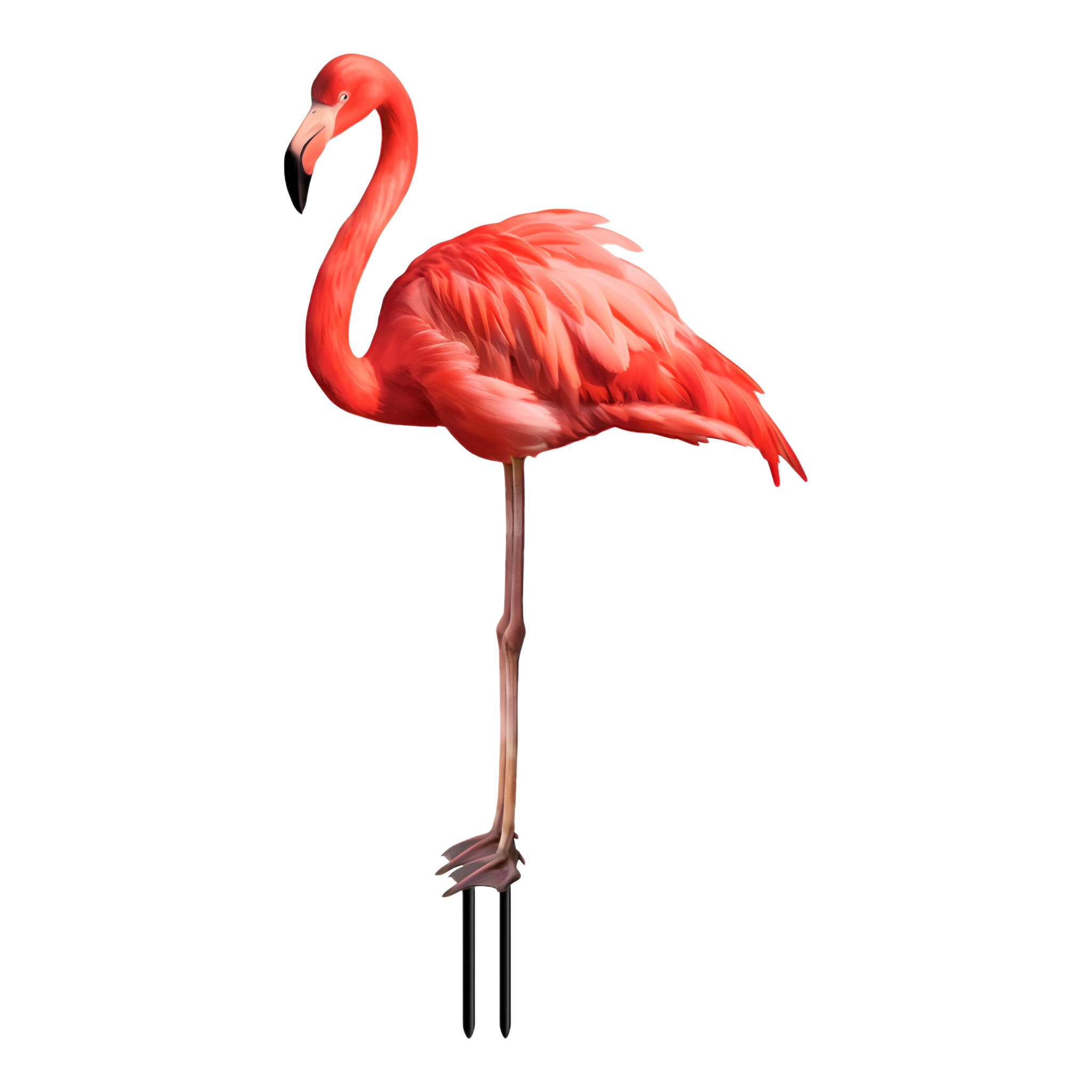 Briarwood Lane Paradise Flamingo Metal Art -- 32