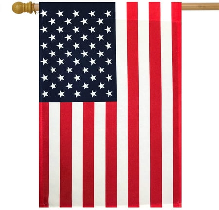 Briarwood Lane American Flag House Flag