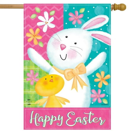 Briarwood Lane Easter Celebration House Flag