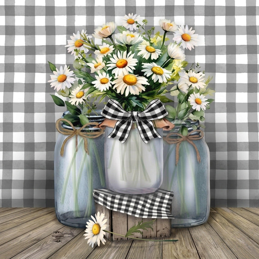 Briarwood Lane Farmhouse Jars Garden Flag
