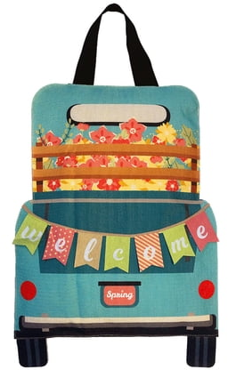 Briarwood Lane Springtime Pickup Burlap Door Hanger