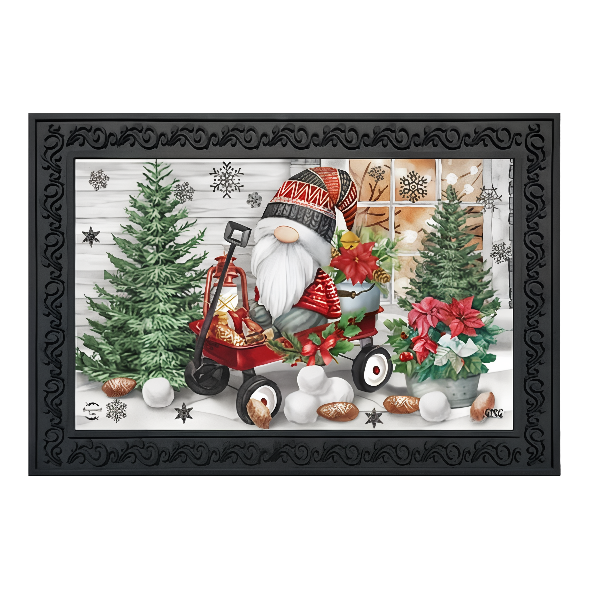 Briarwood Lane Wagon Gnome Doormat