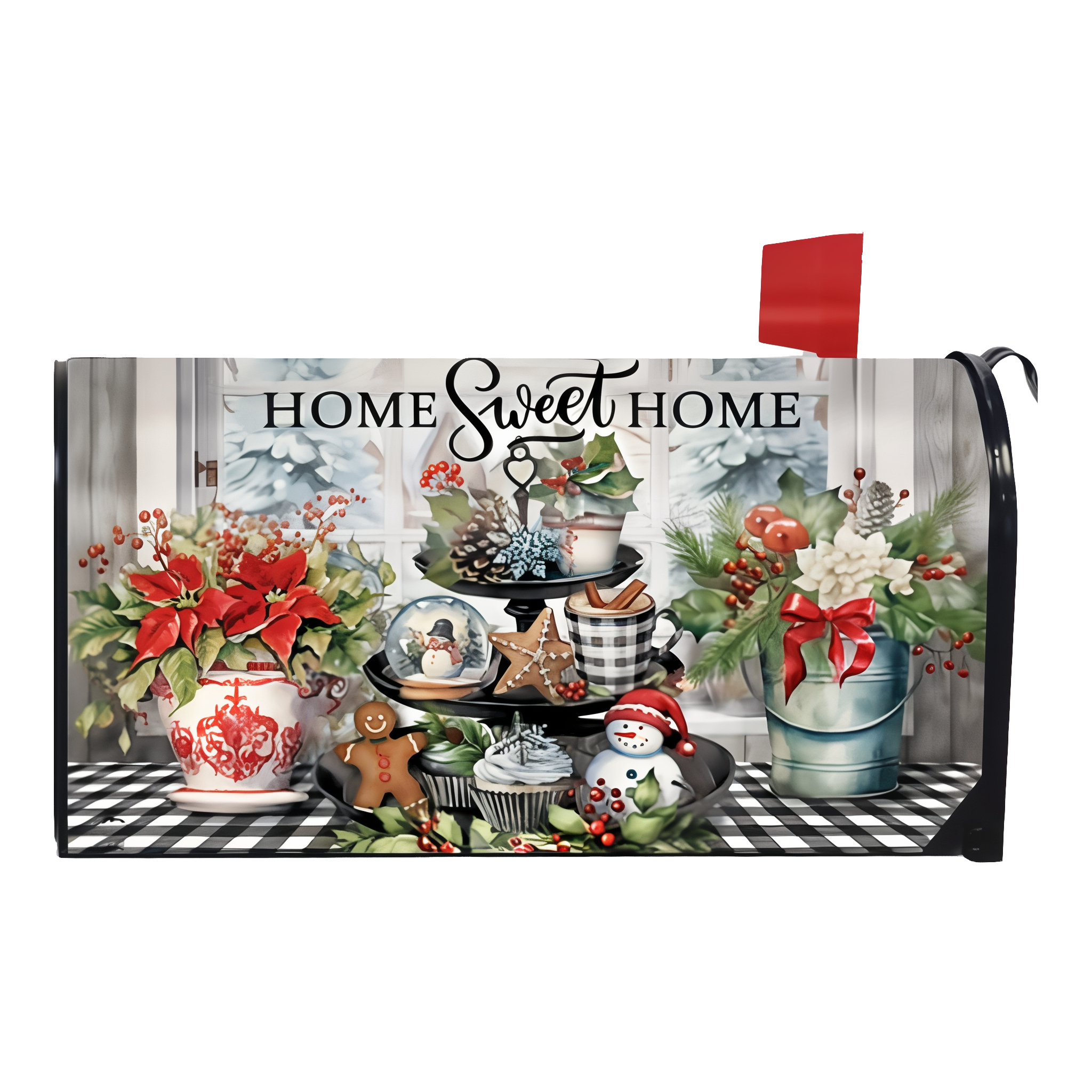 Briarwood Lane Winter Memories Mailbox Cover