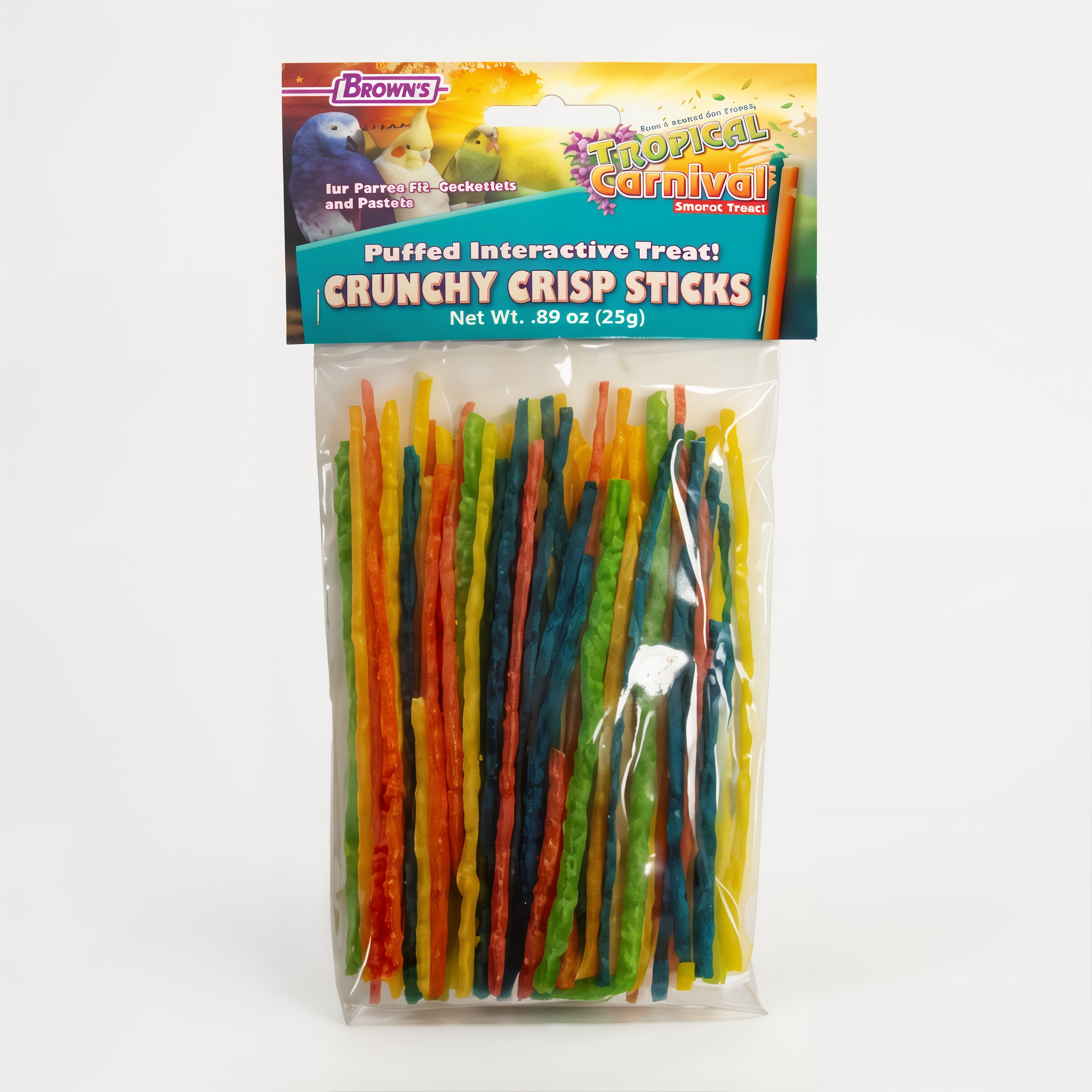 Brown's Tropical Carnival Crunchy Crisp Sticks Bird Treat