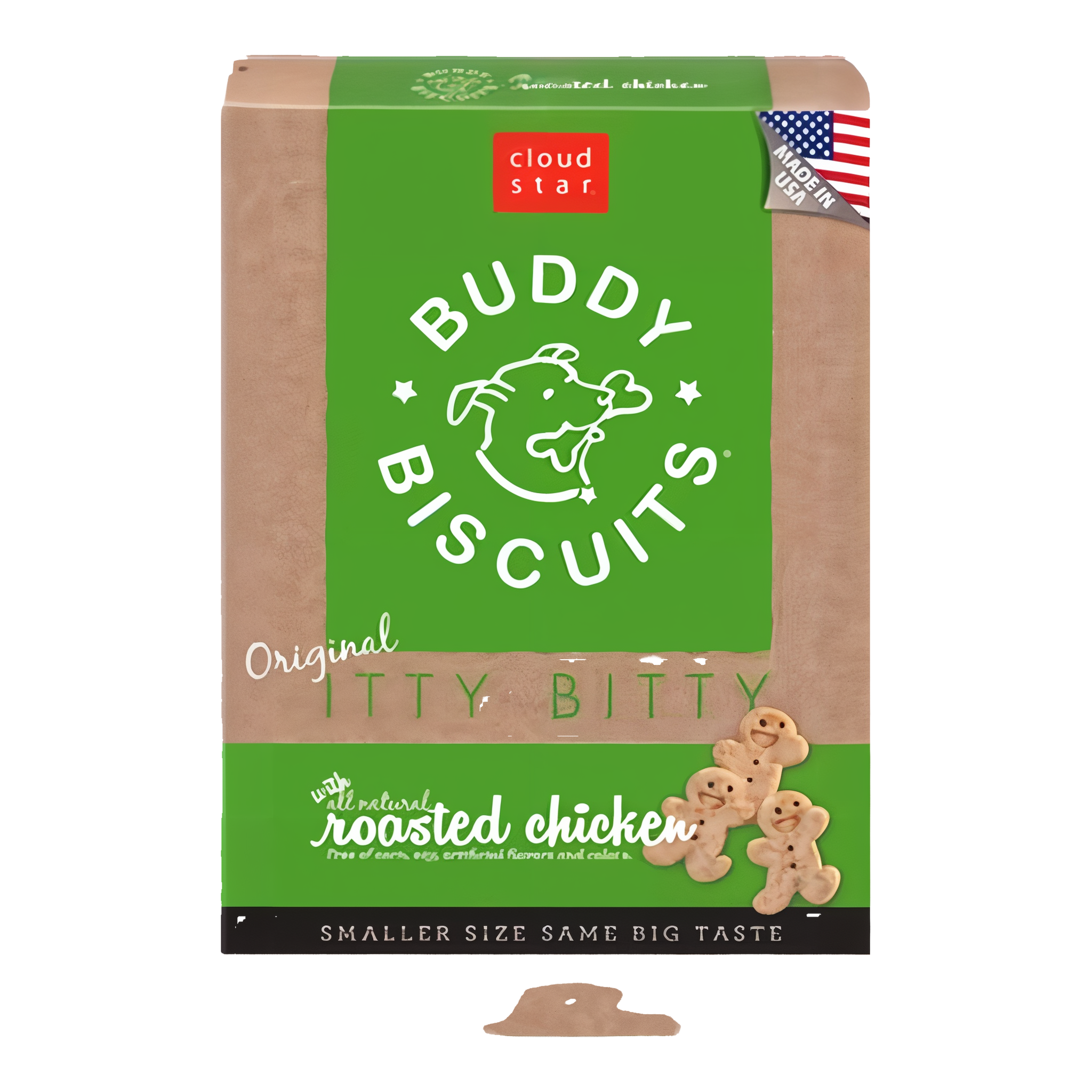Buddy Biscuits Teeny Crunchy Dog Treats Roasted Chicken