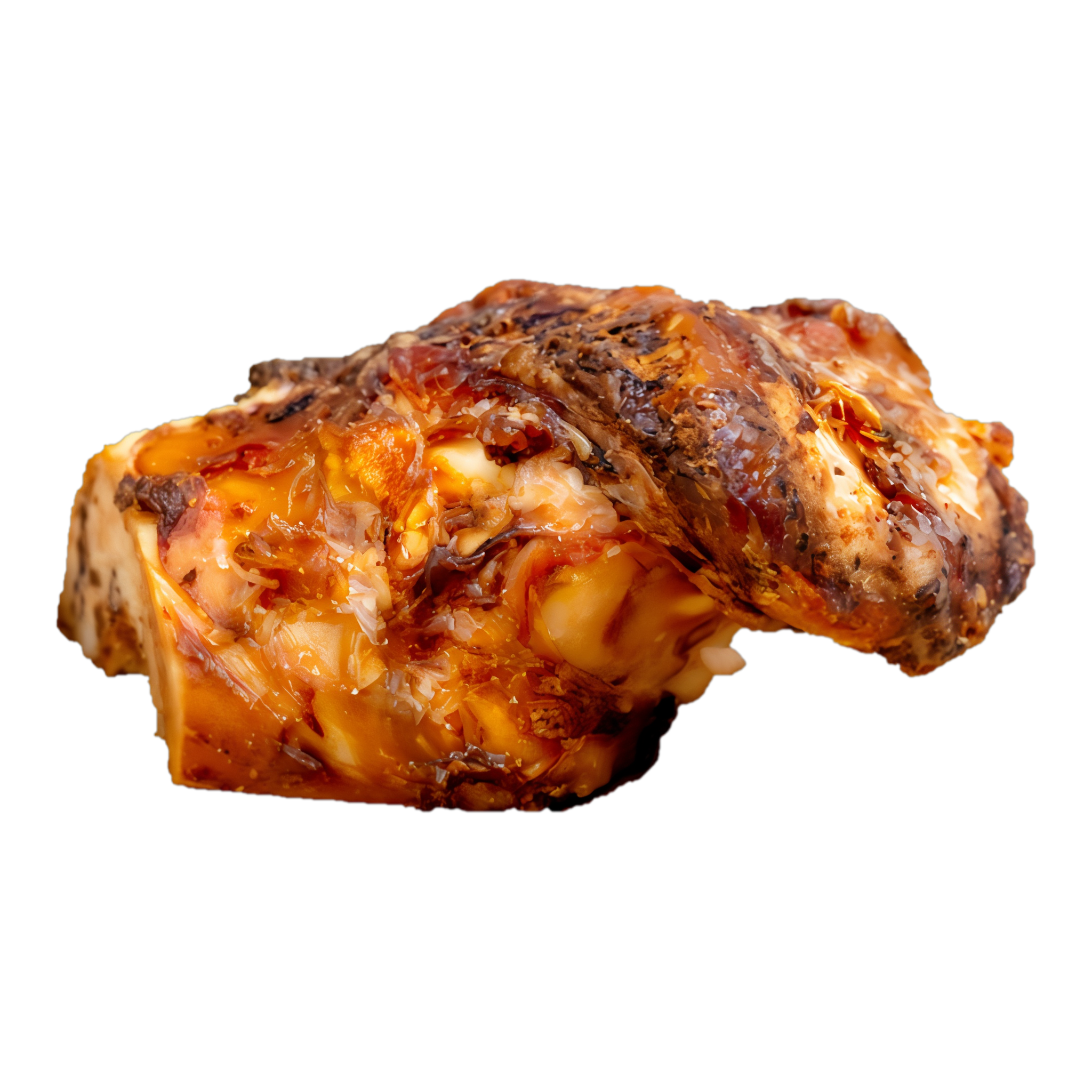 Butcher's Block Contender hickory smoked beef femur bone dog chew #4-5"