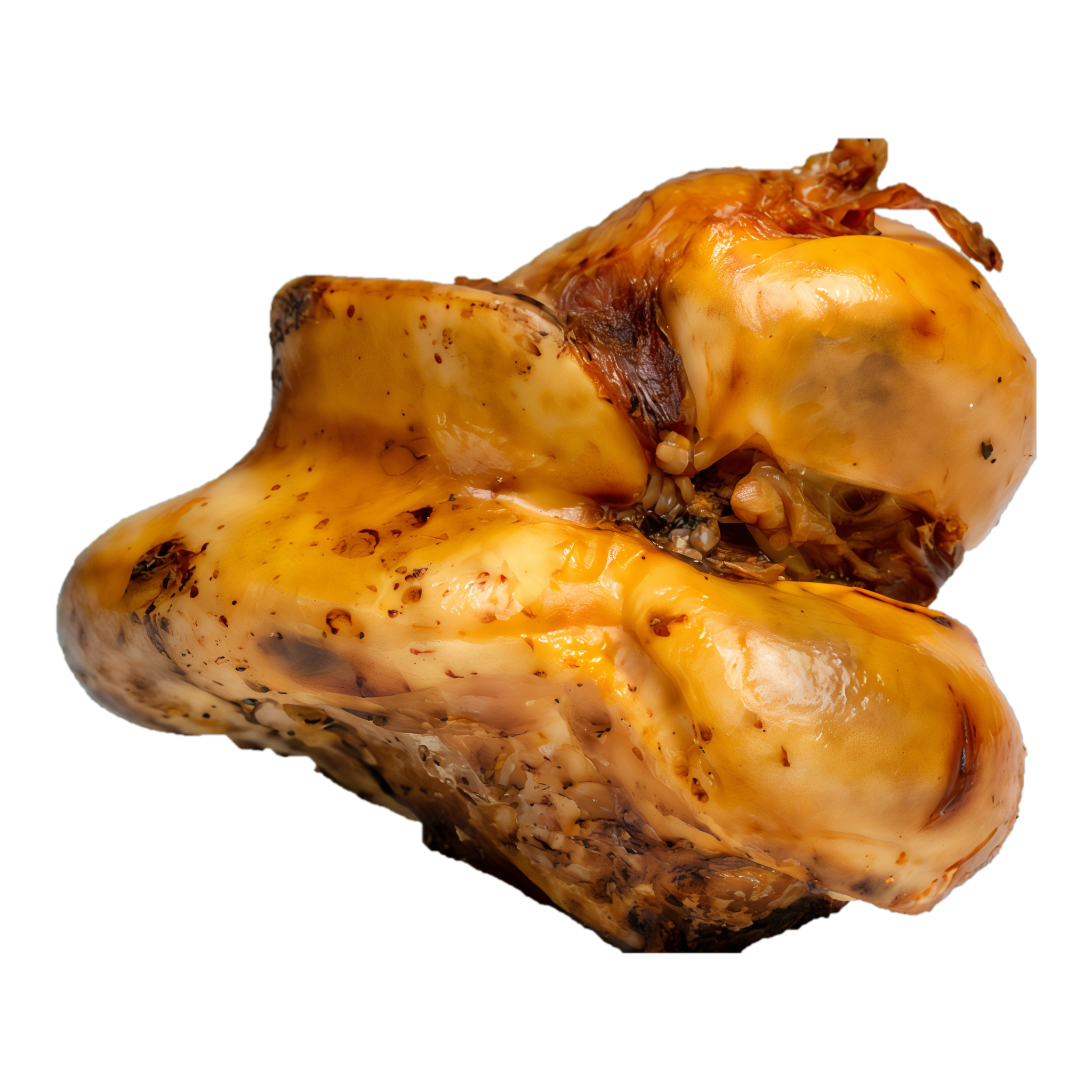 Butcher's Block Knuckle hickory smoked beef femur knuckle end dog chew #6"