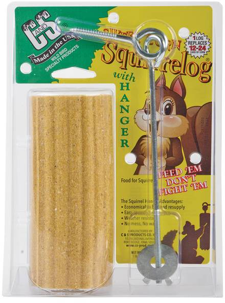 Cands Products Squirrelog with Hanger