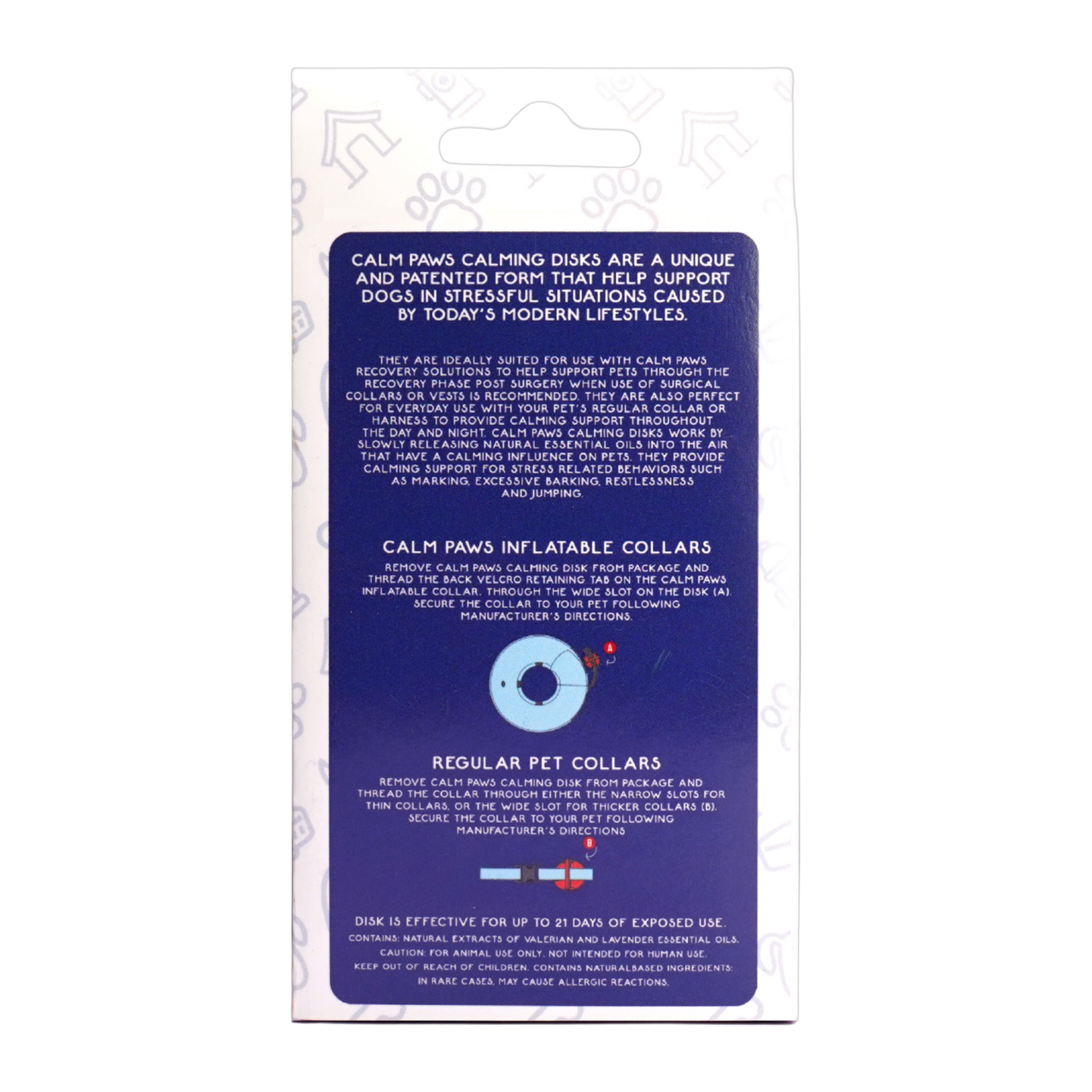Calm Paws Calming Disk Medallion for Dogs