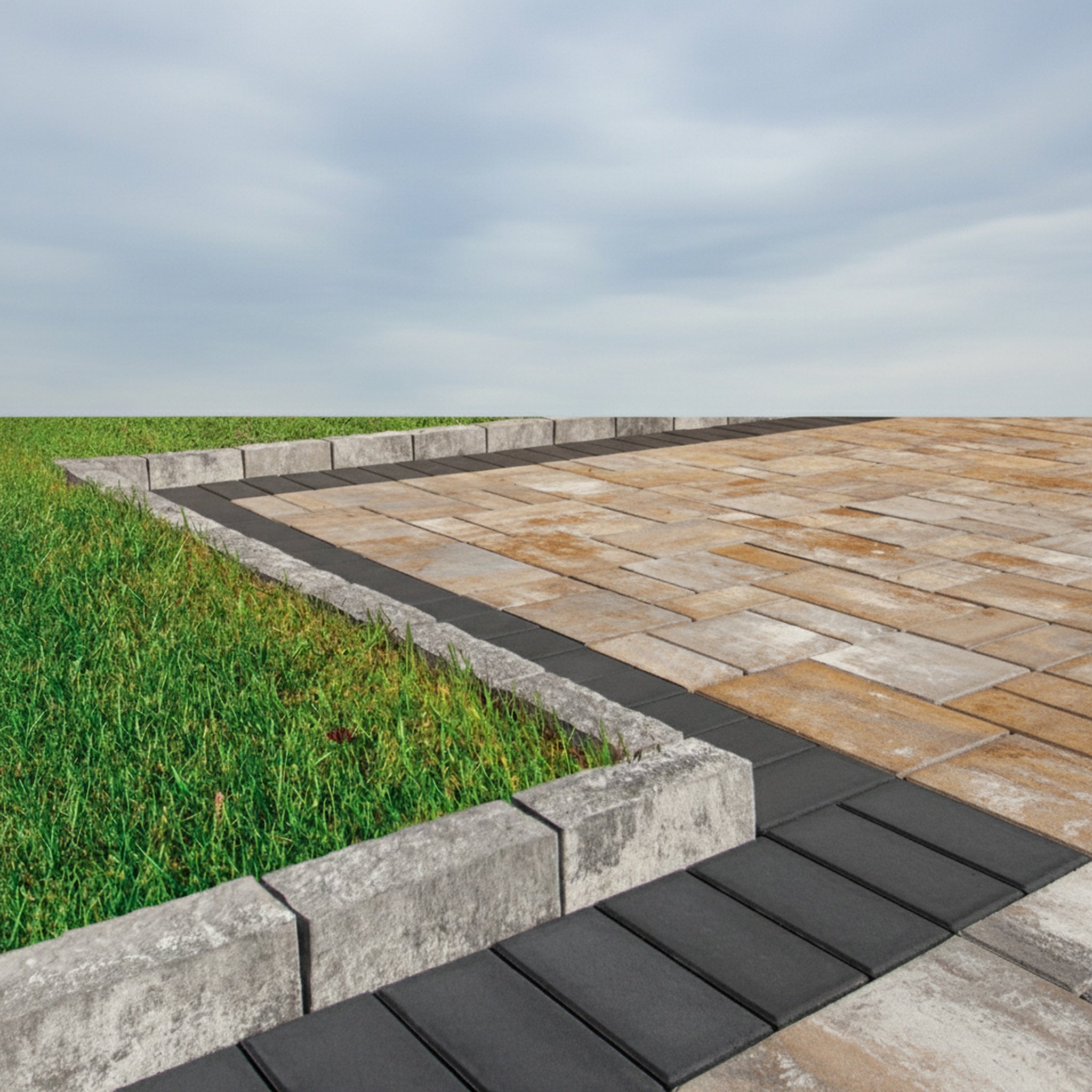 Belgium Curbstone - Hero #Toffee Onyx Lite#Sq Ft