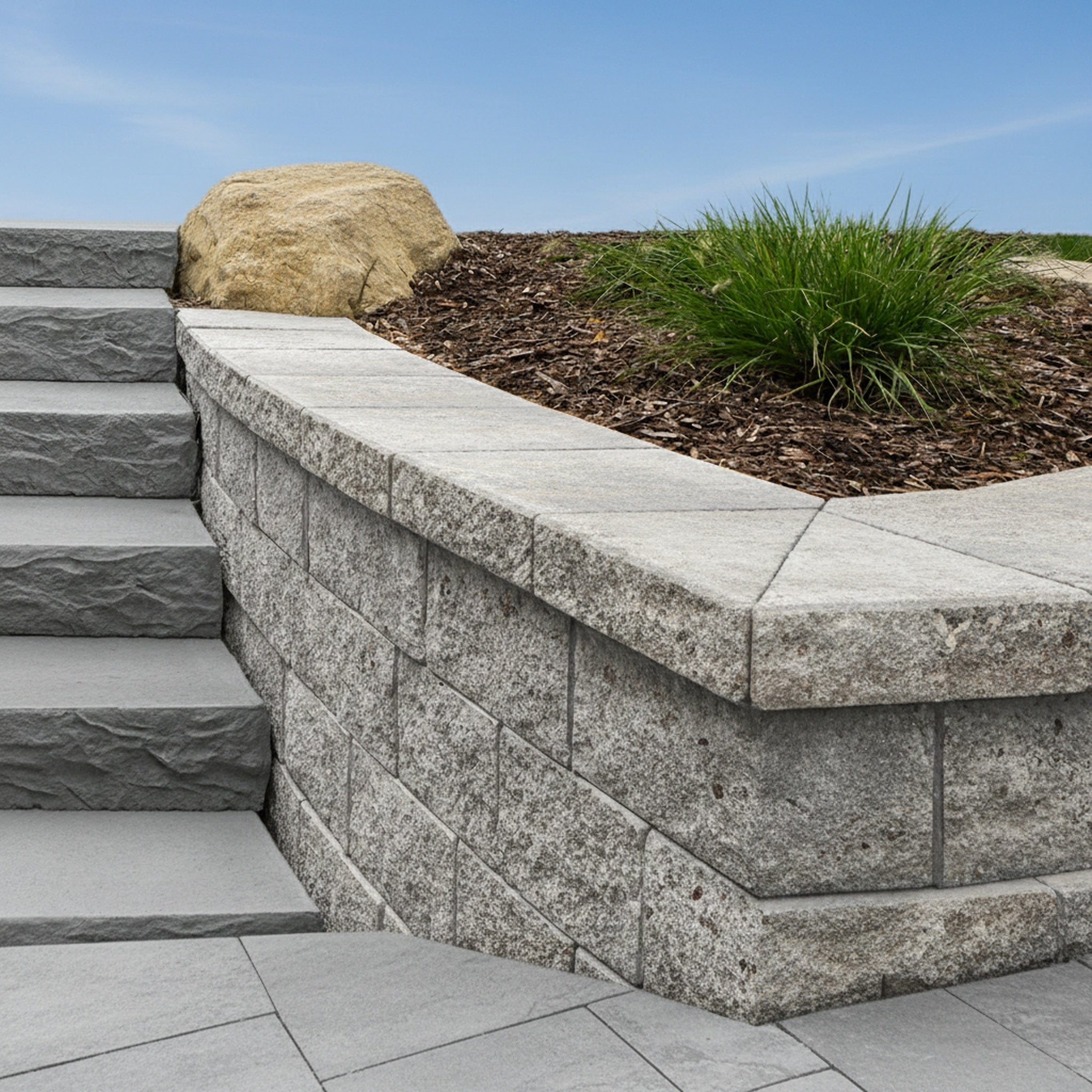 Cambridge Plus Caps 13" x 12" Split Face (C) - Hero #Onyx Natural#Sq Ft