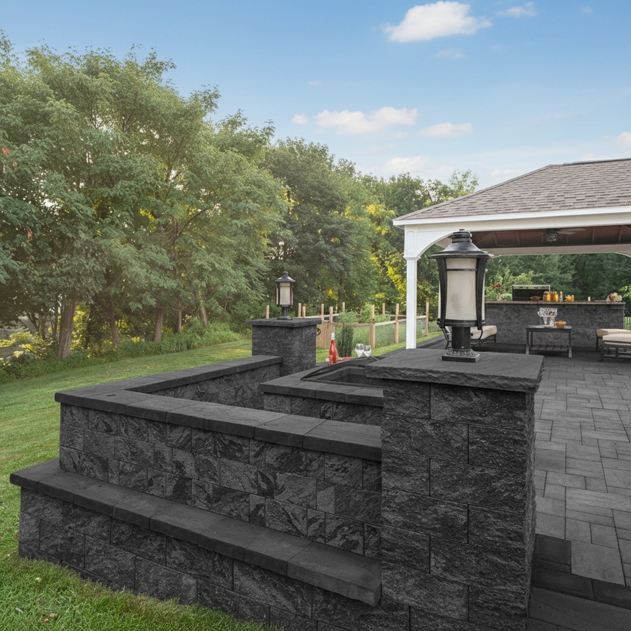 Crusader Ledgestone Cap with Armortec - Lifestyle 1
