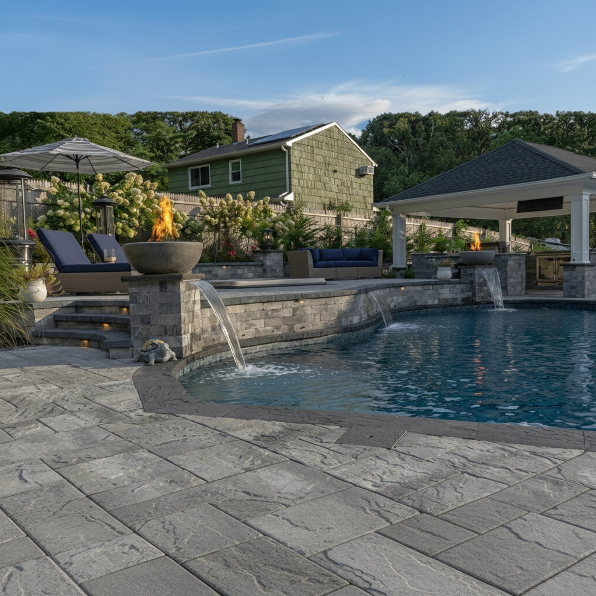 Crusader Ledgestone Cap with Armortec - Hero #Onyx Natural#Sq Ft