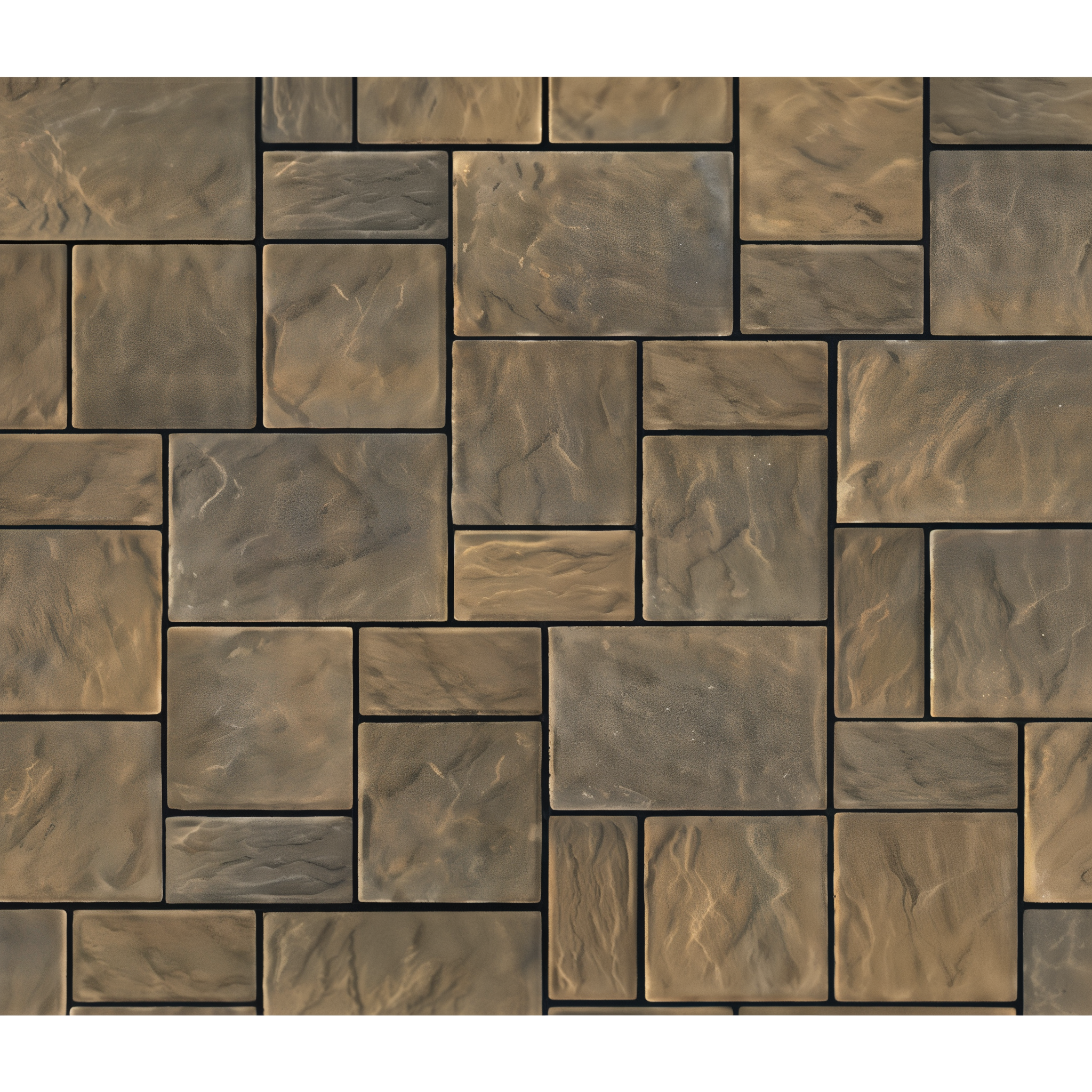 Crusader Ledgestone Permeable 3-Pc. Design Kit - Color Swatch