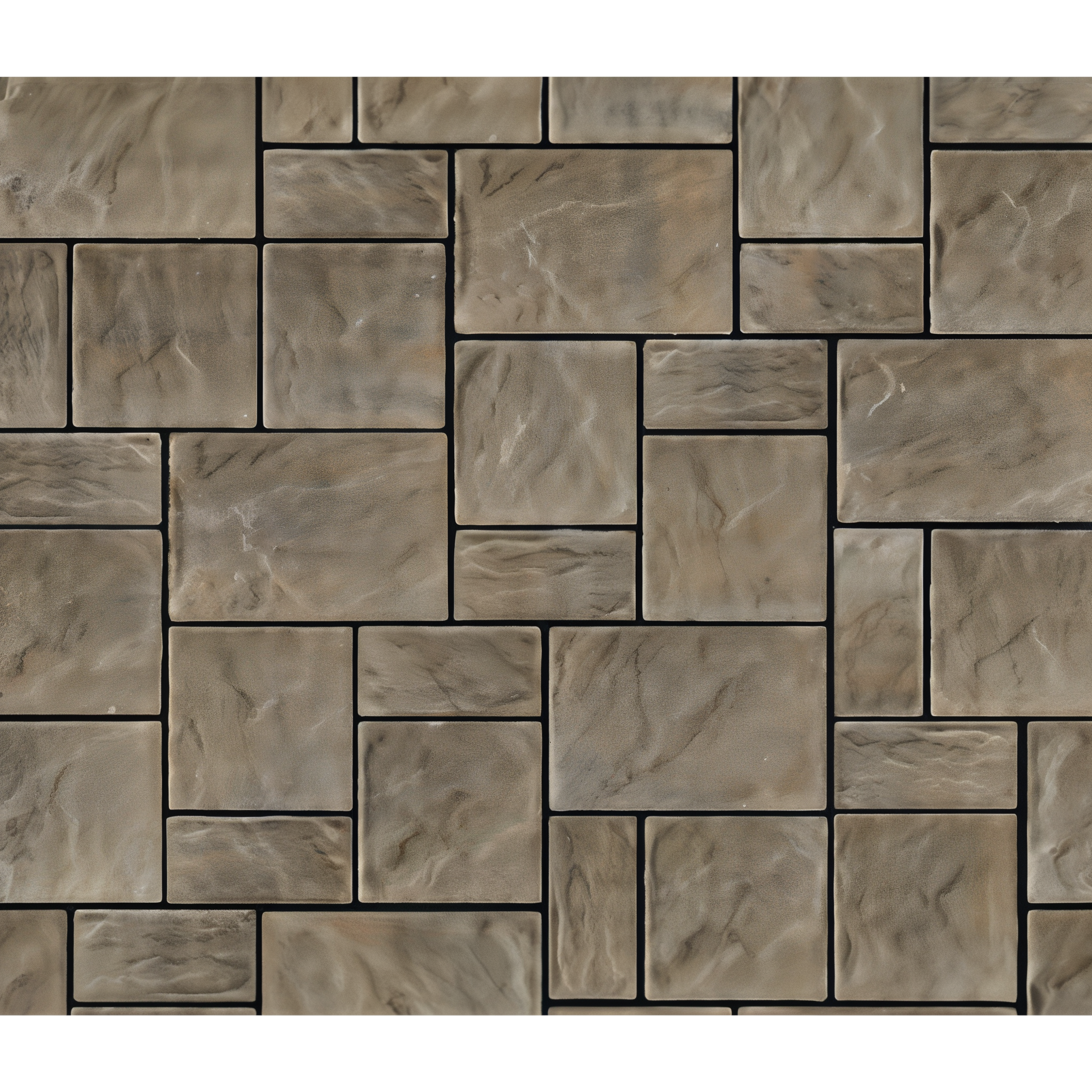 Crusader Ledgestone Permeable 3-Pc. Design Kit - Color Swatch