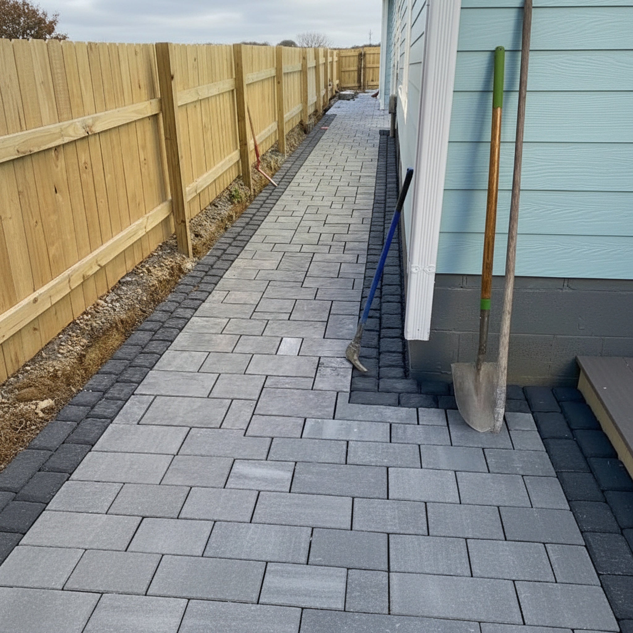 Crusader Ledgestone Permeable 3-Pc. Design Kit - Lifestyle 5