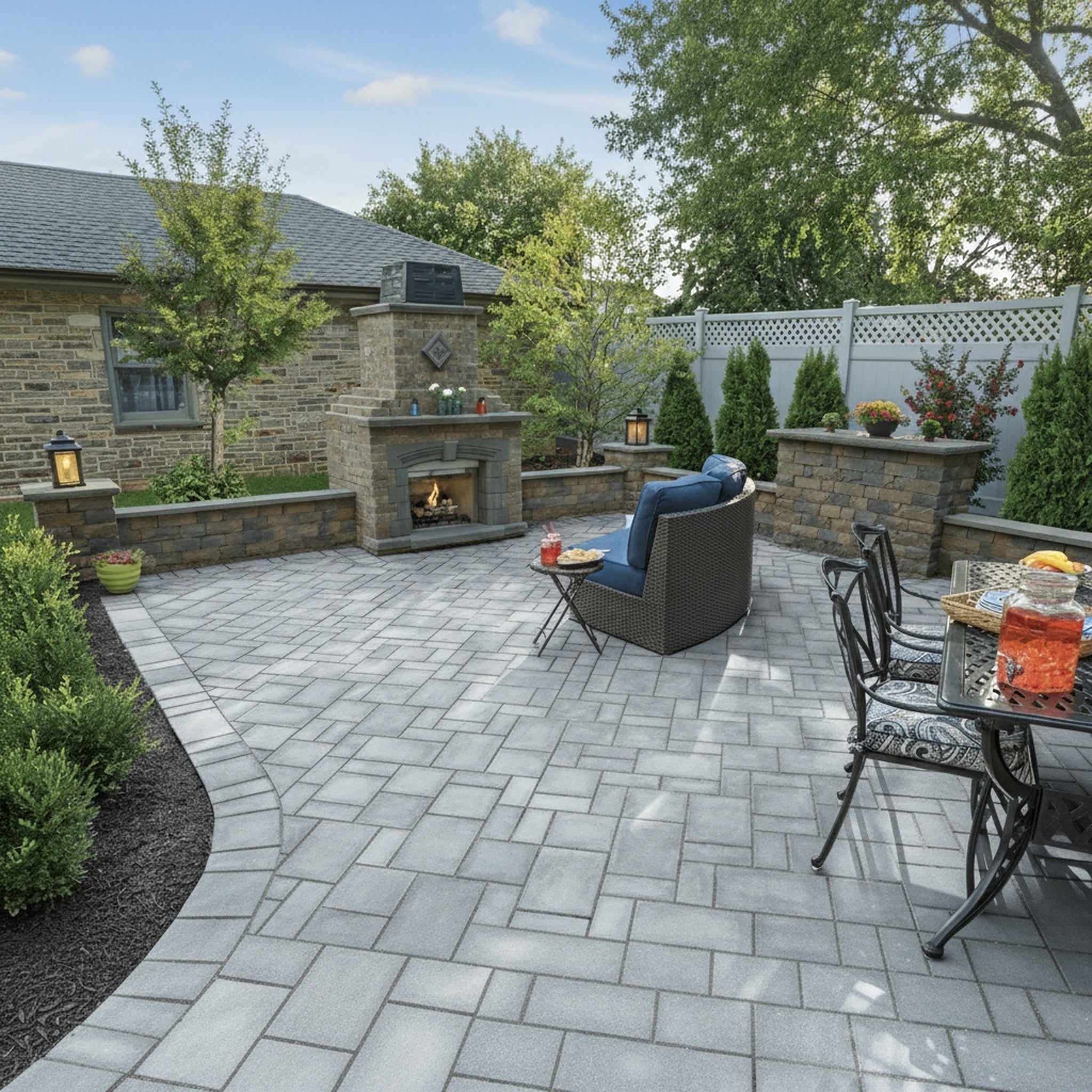 Crusader Ledgestone Permeable Smooth 3-Pc. Design Kit - Hero