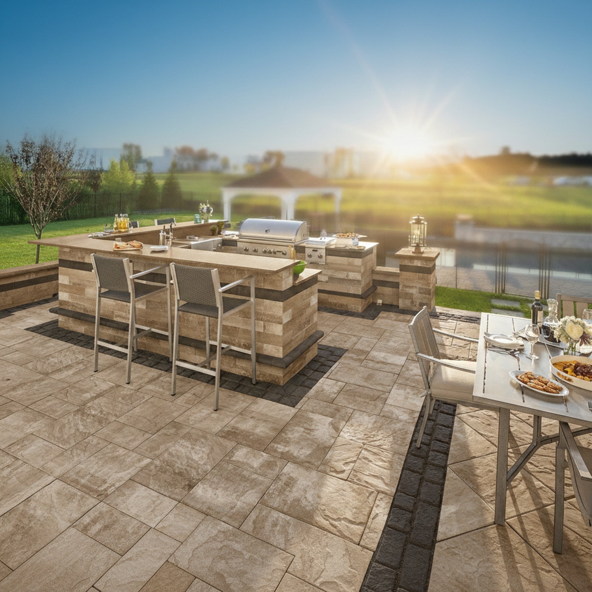 Olde English NT Wall 4" x 8" x 12" - Lifestyle 3