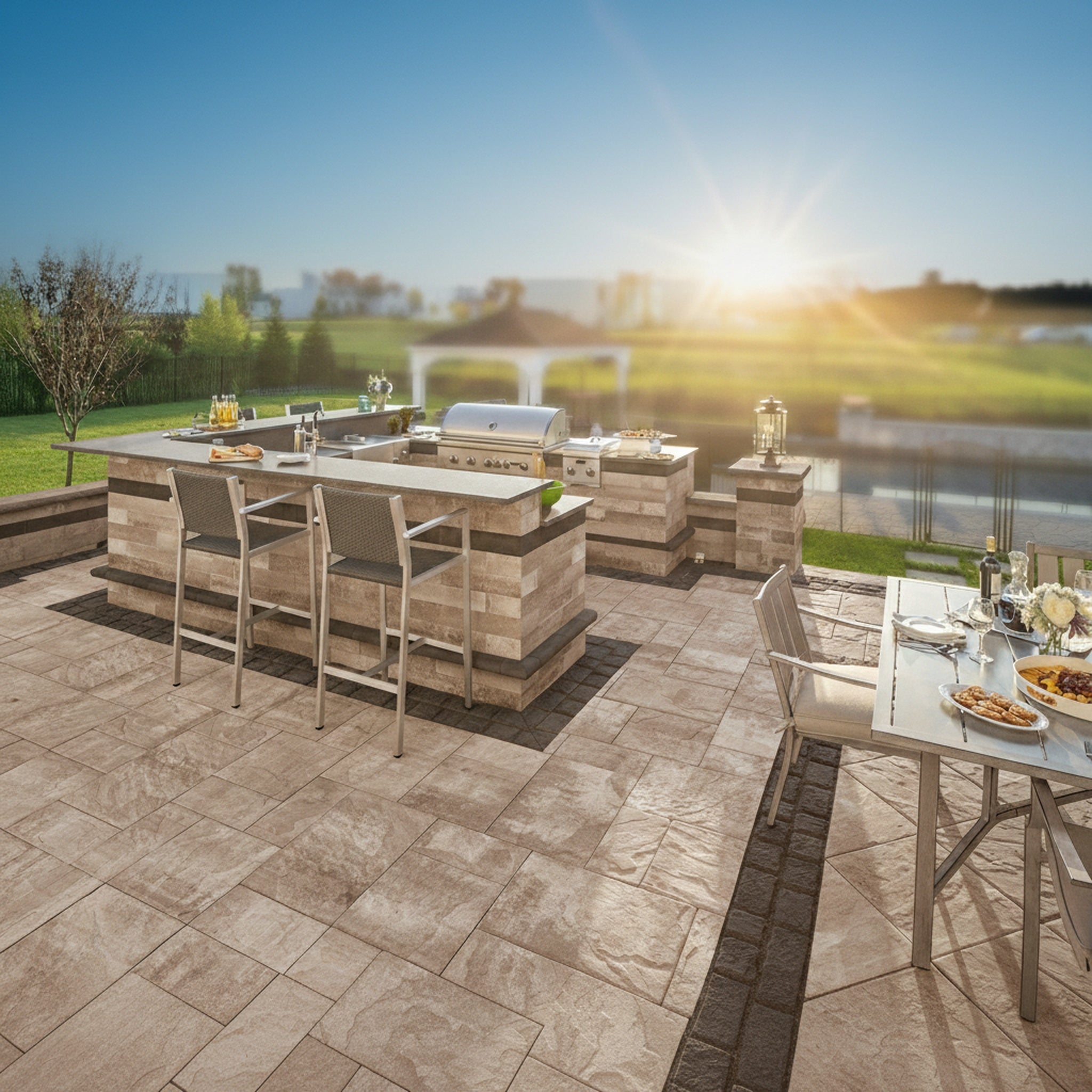 Olde English NT Wall 4" x 8" x 12" - Lifestyle 3