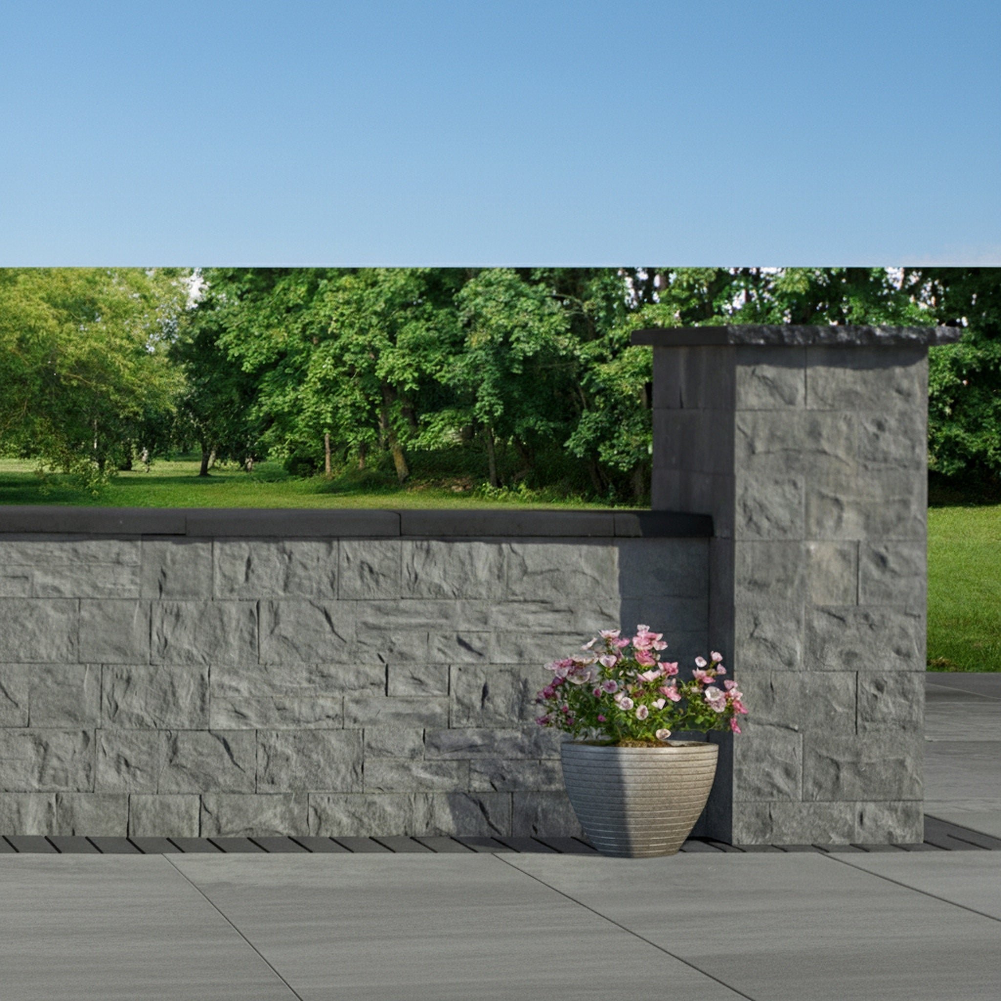 Omega Natural Stone Column Kit - Hero
