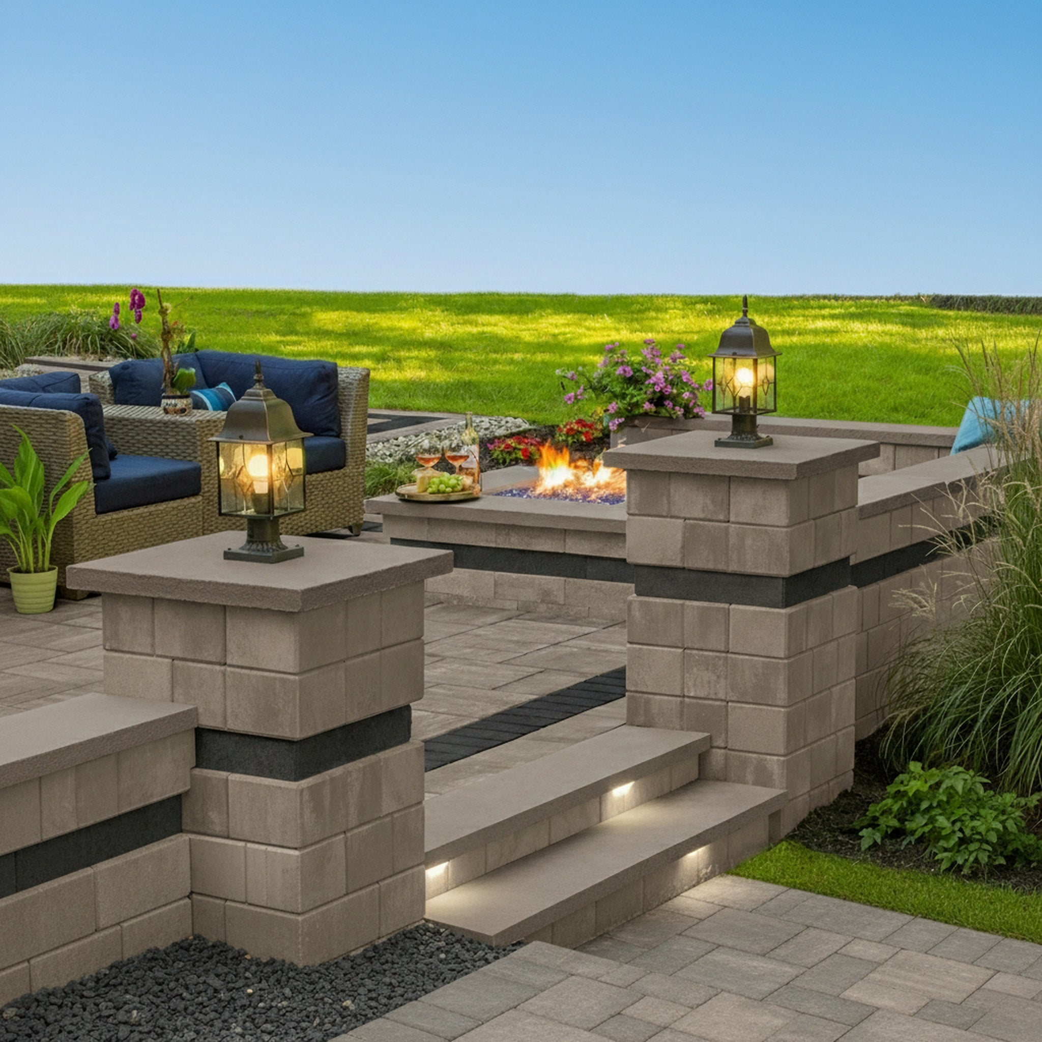 Omega SMOOTH Column Kit - Hero #Toffee Onyx Lite#Sq Ft