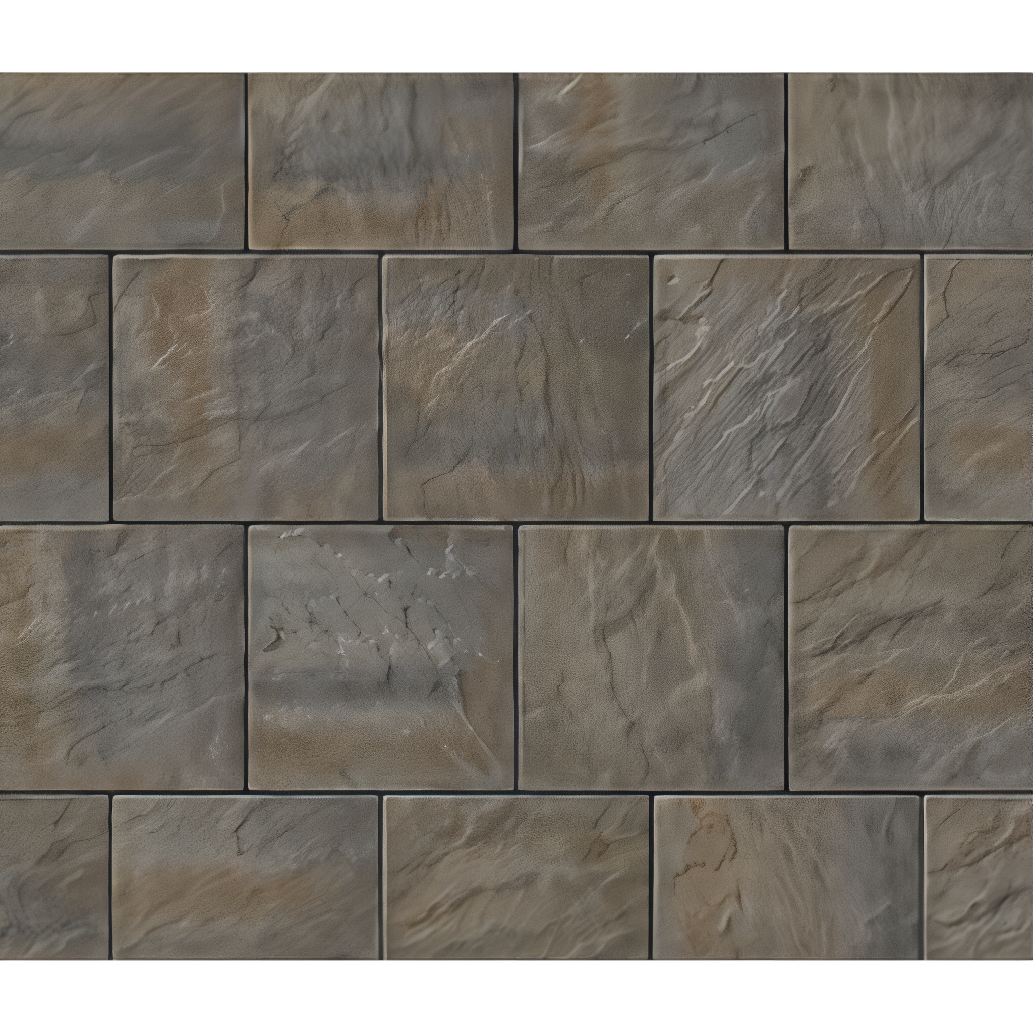 Sherwood Ledgestone 18" x 18" Smooth - Color Swatch