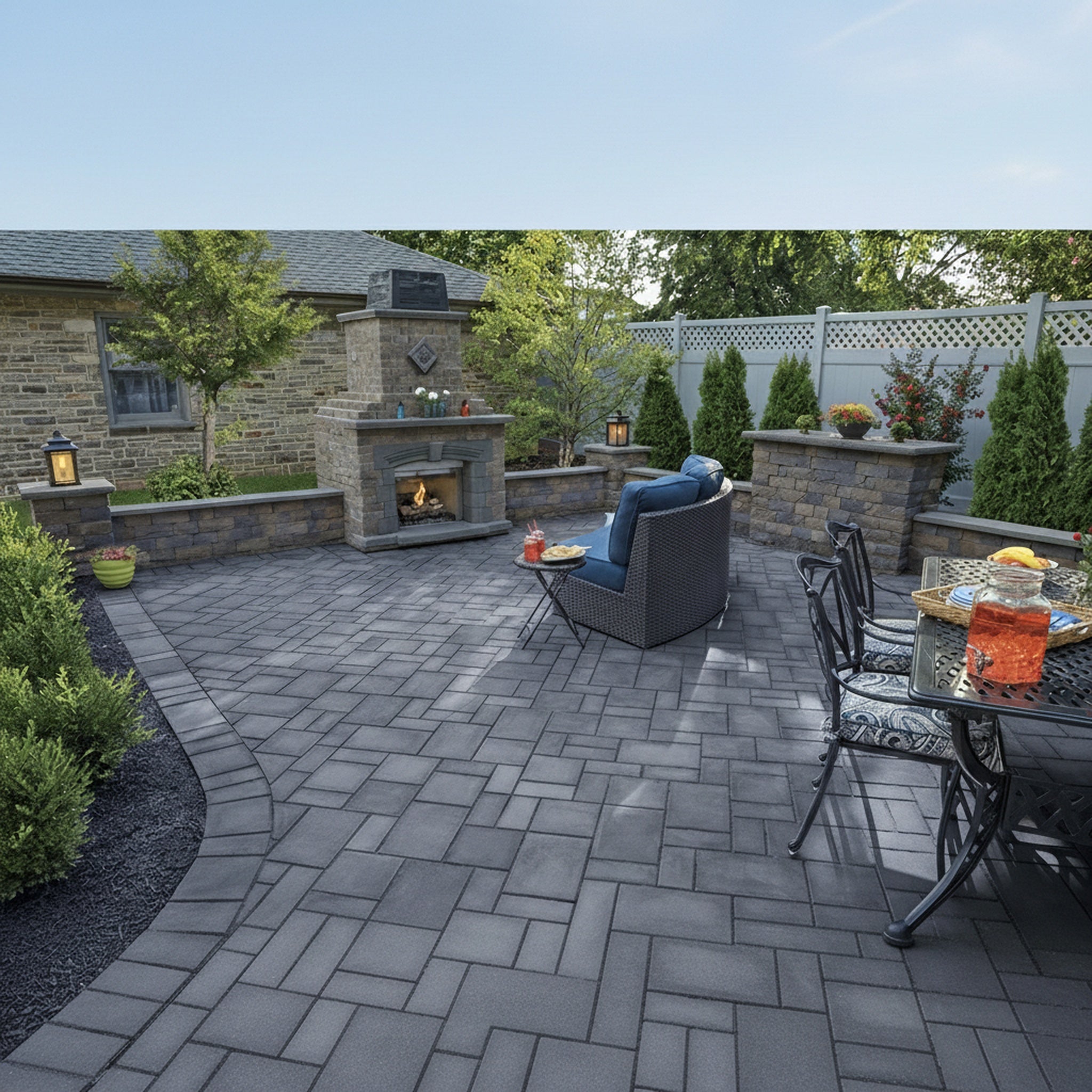 Sherwood Ledgestone 3-Pc. Design Kit Smooth - Lifestyle 1