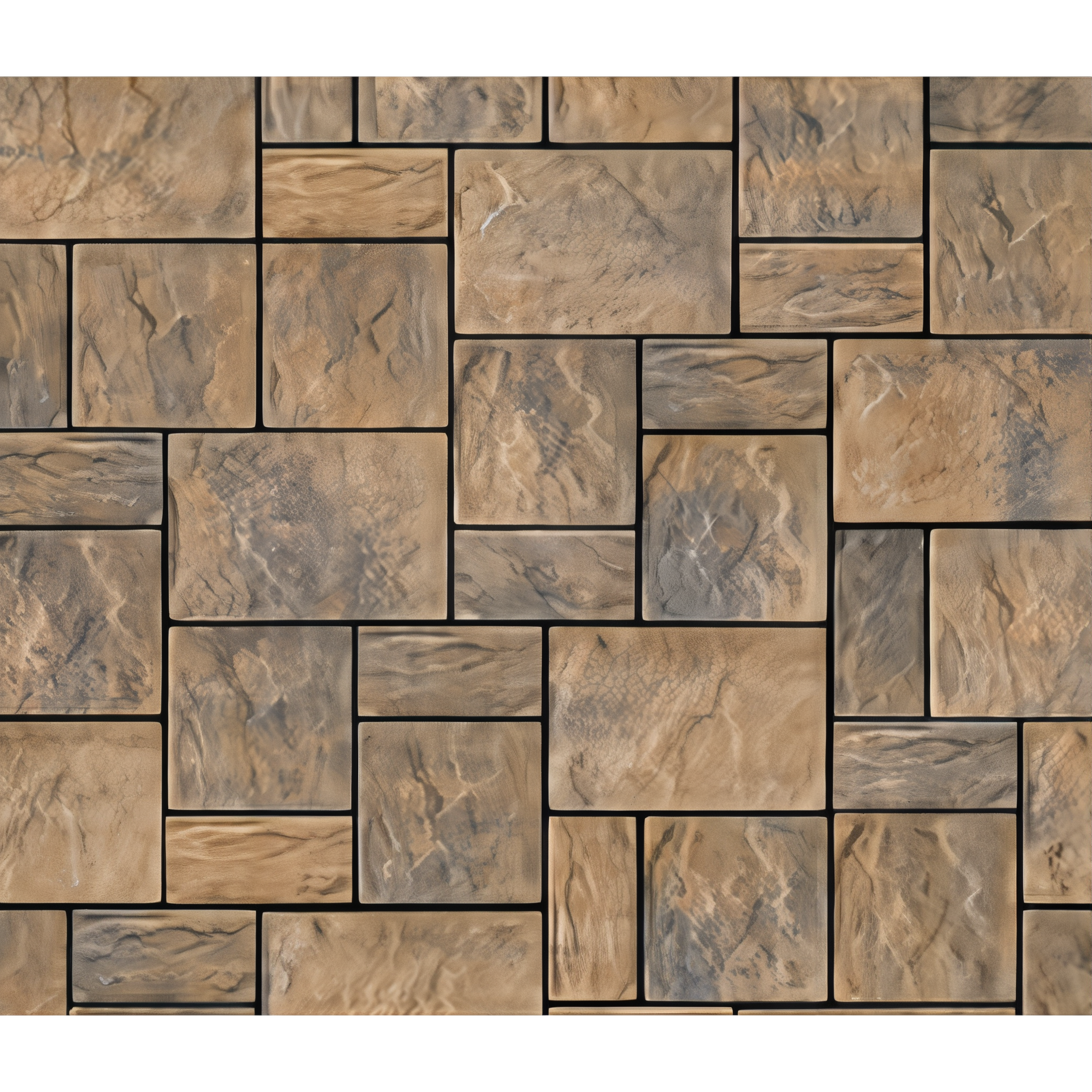 Sherwood Ledgestone 3-Pc. Design Kit - Color Swatch