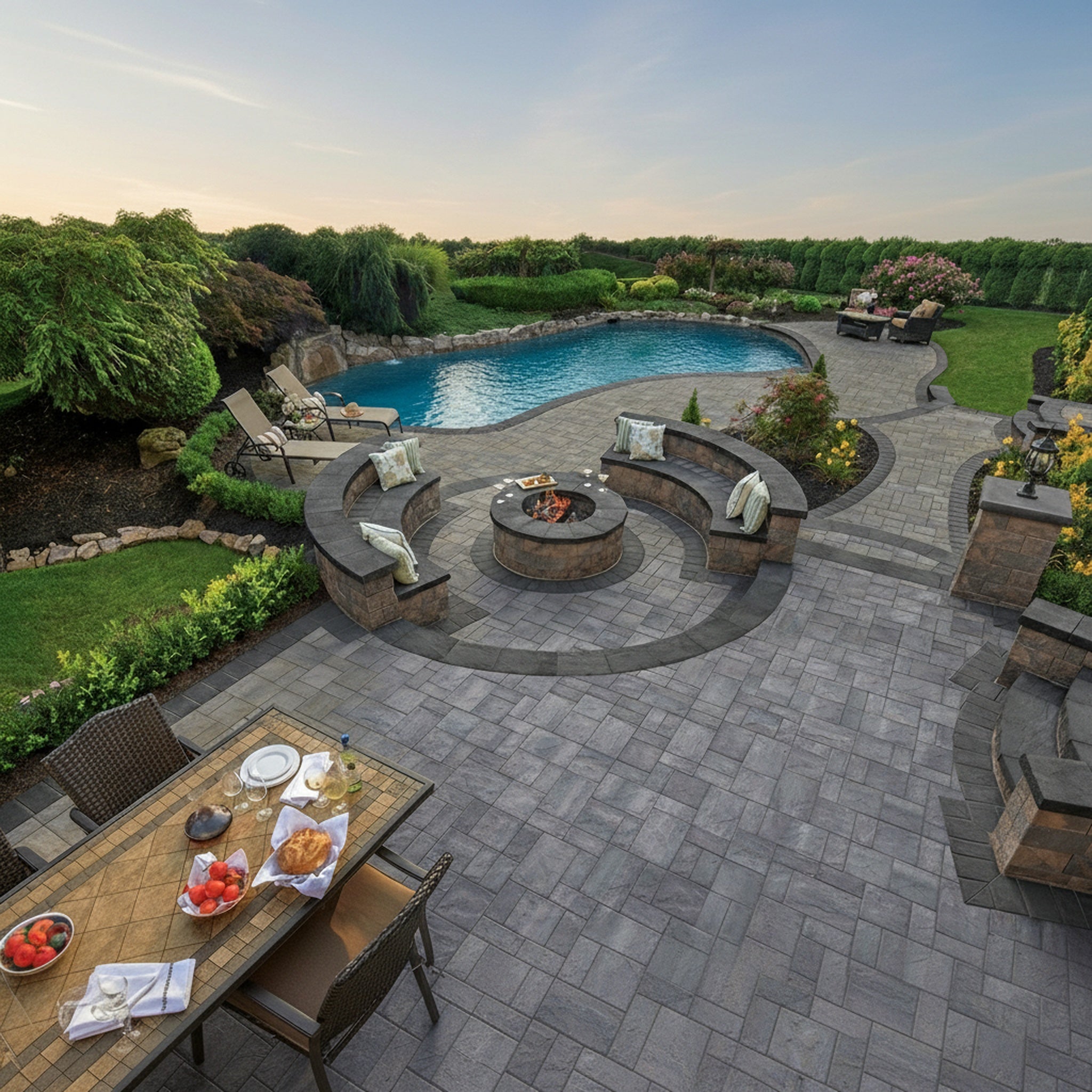 Sherwood Ledgestone 3-Pc. Design Kit - Lifestyle 1