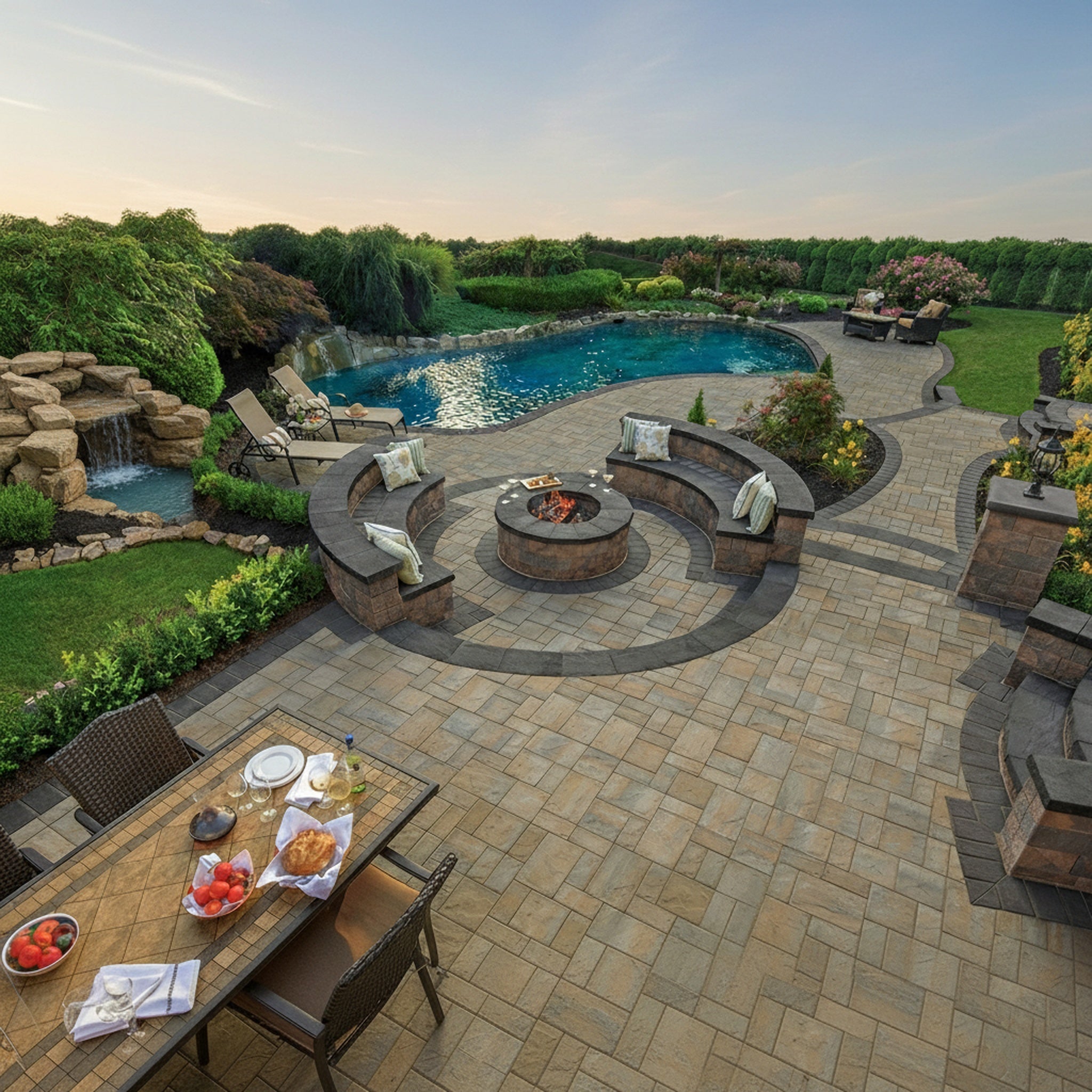 Sherwood Ledgestone 3-Pc. Design Kit - Lifestyle 1